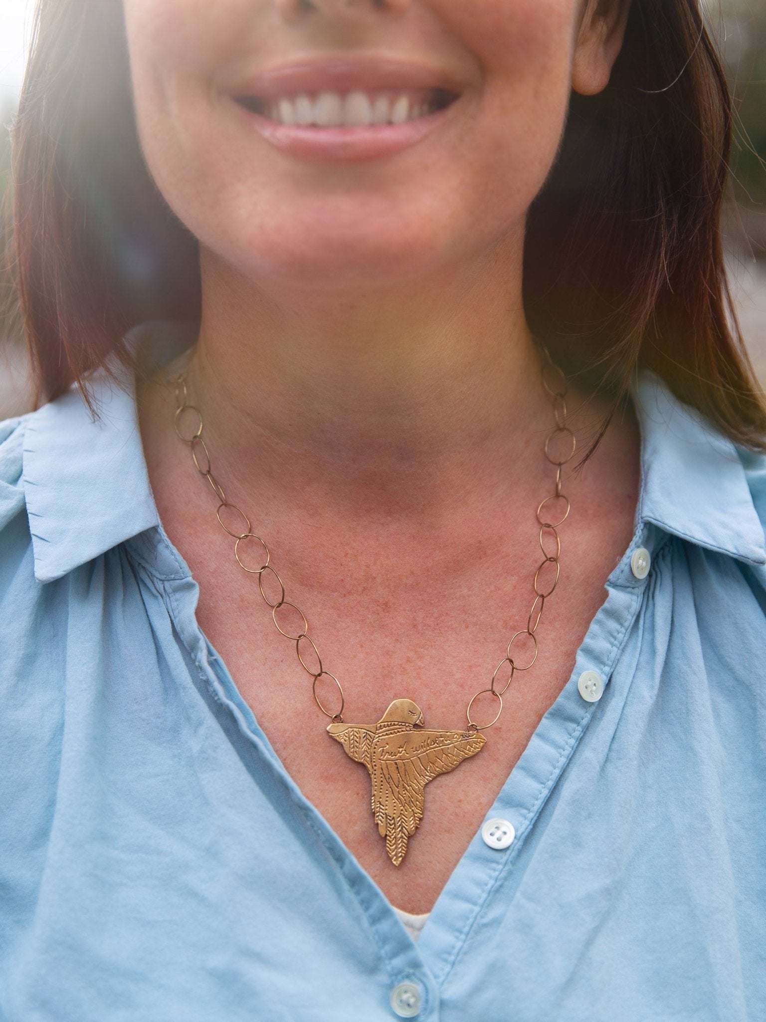 Truth Hawk Necklace - Jes MaHarry