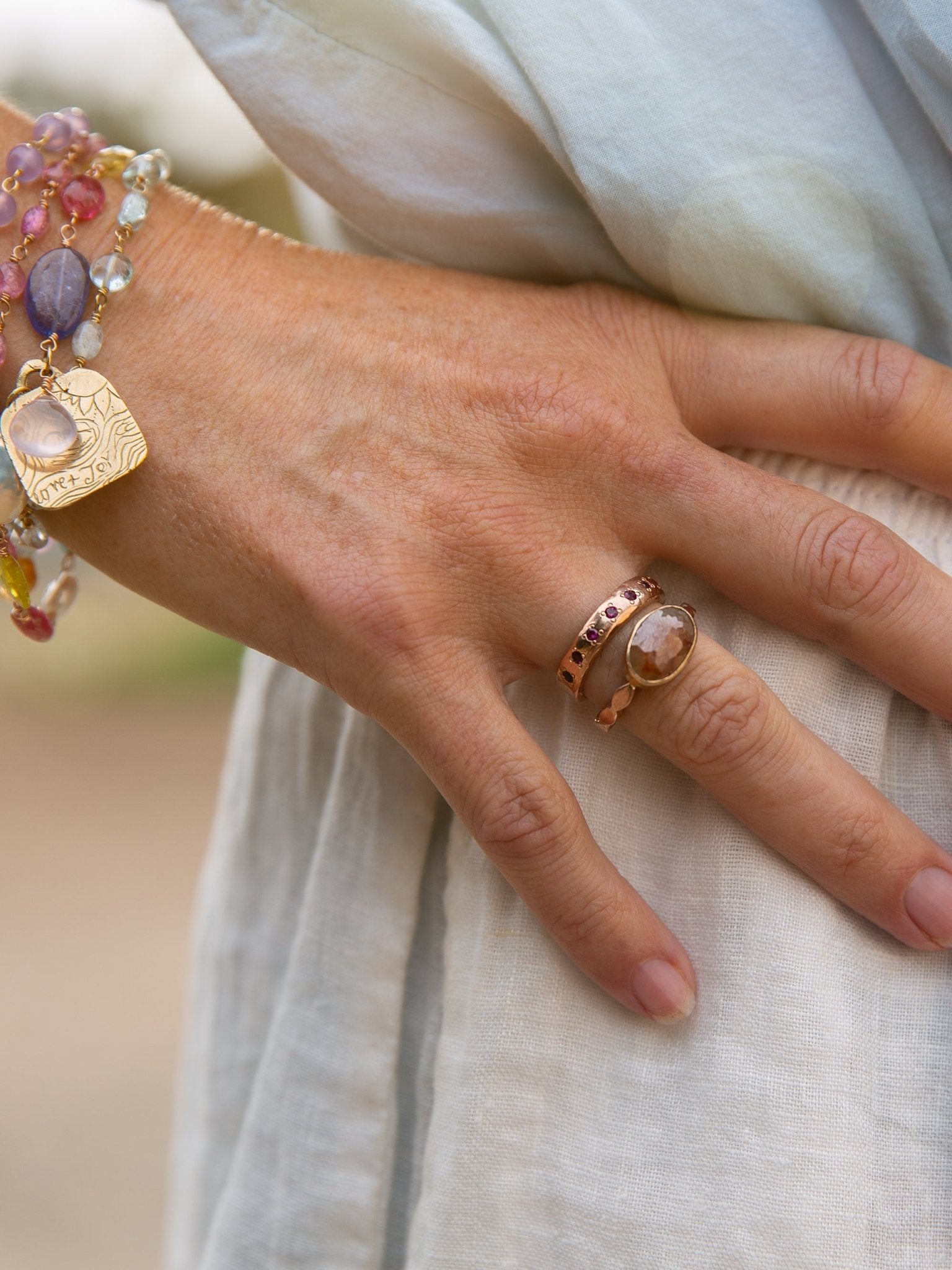 Untamed Light Ring - Jes MaHarry