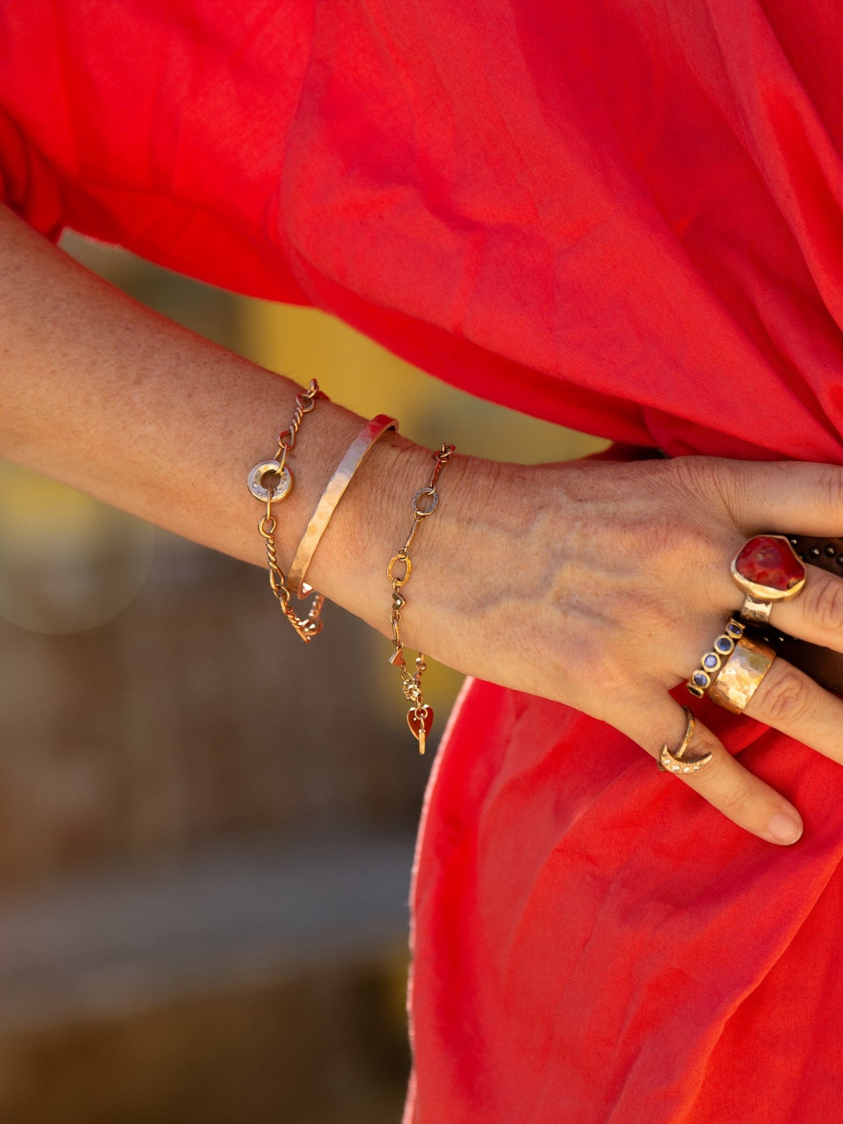 Illuminate Like The Sun Cuff — Handmade by Jes MaHarry