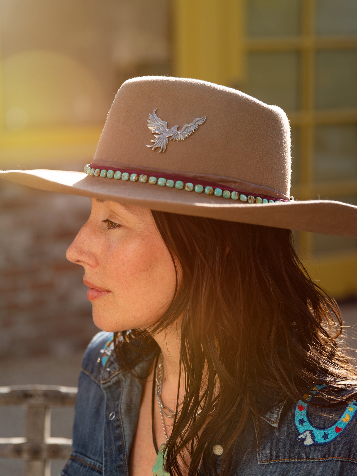 Ojai Cowgirl Hat in Taupe