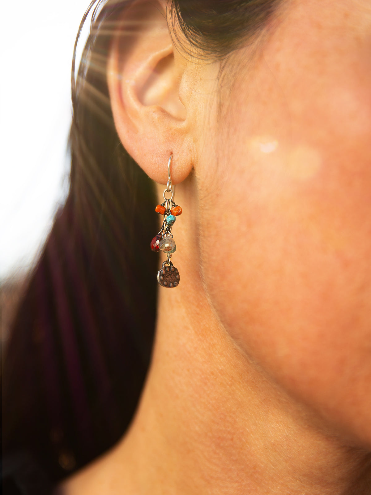 Rainbow Garden Earrings