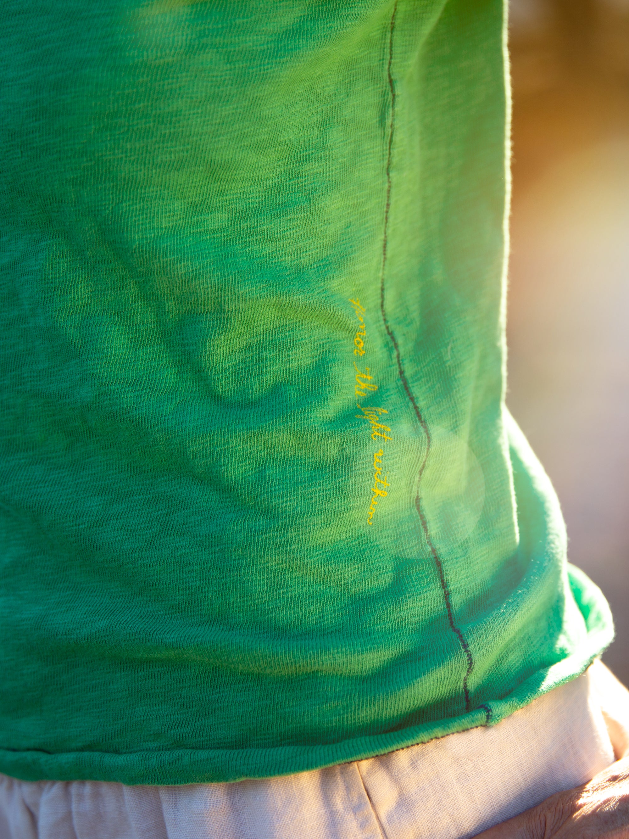 Inspire Kindness T-Shirt - Grass Green