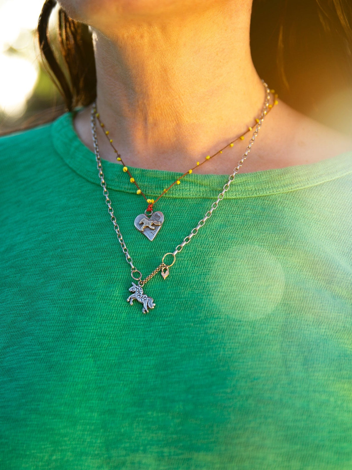 Run Free Necklace — Handmade by Jes MaHarry