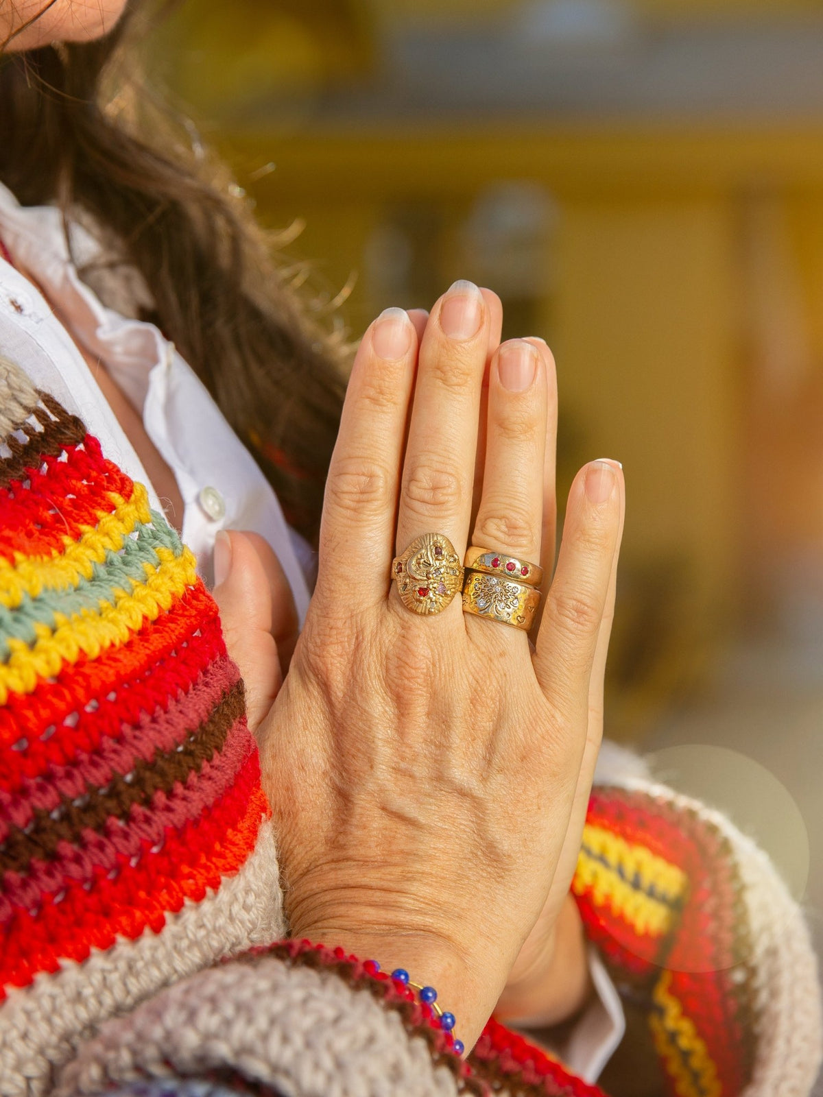 Dappled Forest Ring — Handmade by Jes MaHarry