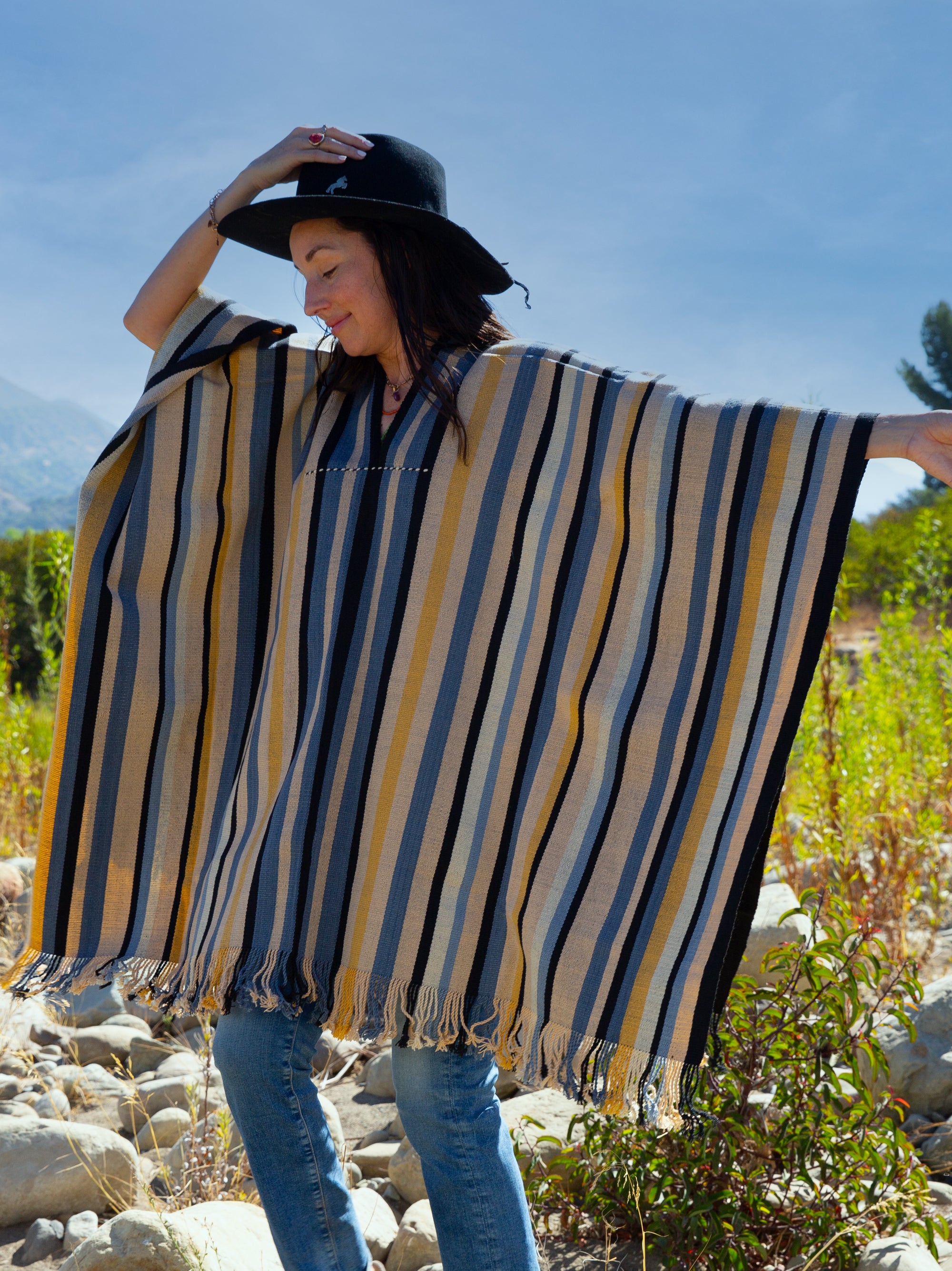 One of Kind Cielo Poncho