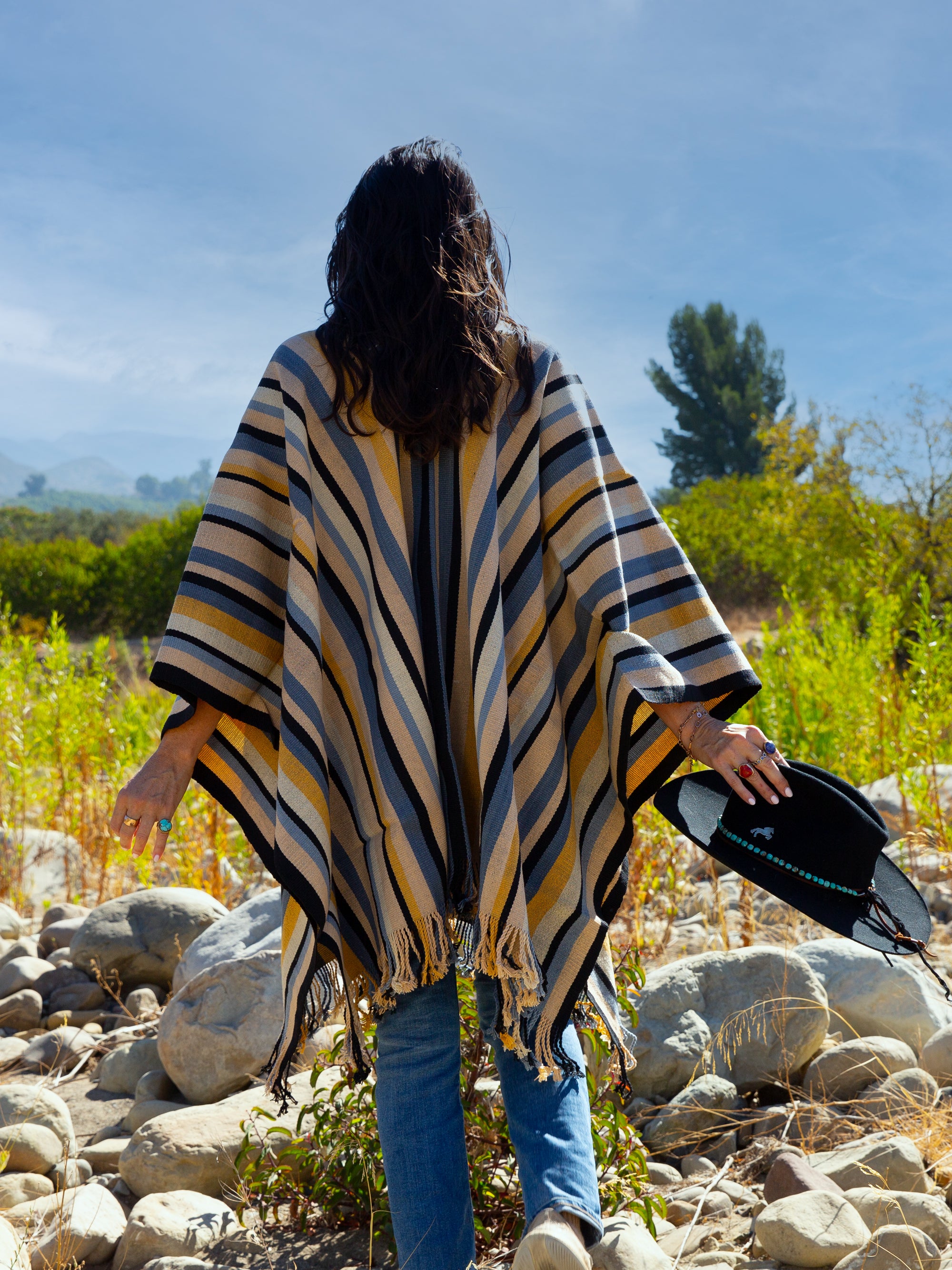 One of Kind Cielo Poncho