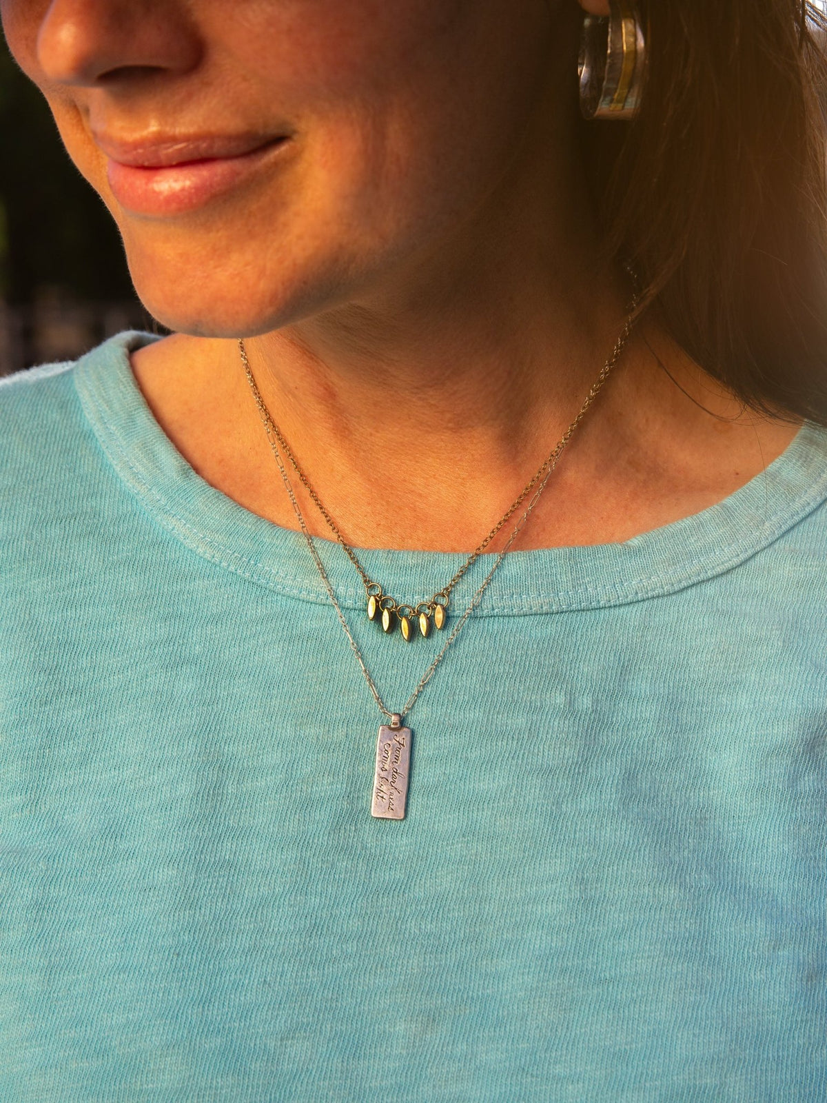From Darkness Comes Light Necklace — Jes MaHarry