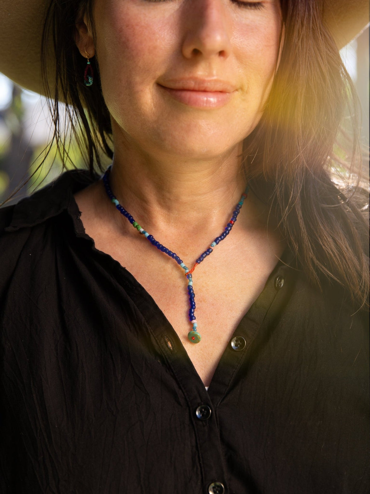 Indigo Trail Necklace — Jes MaHarry