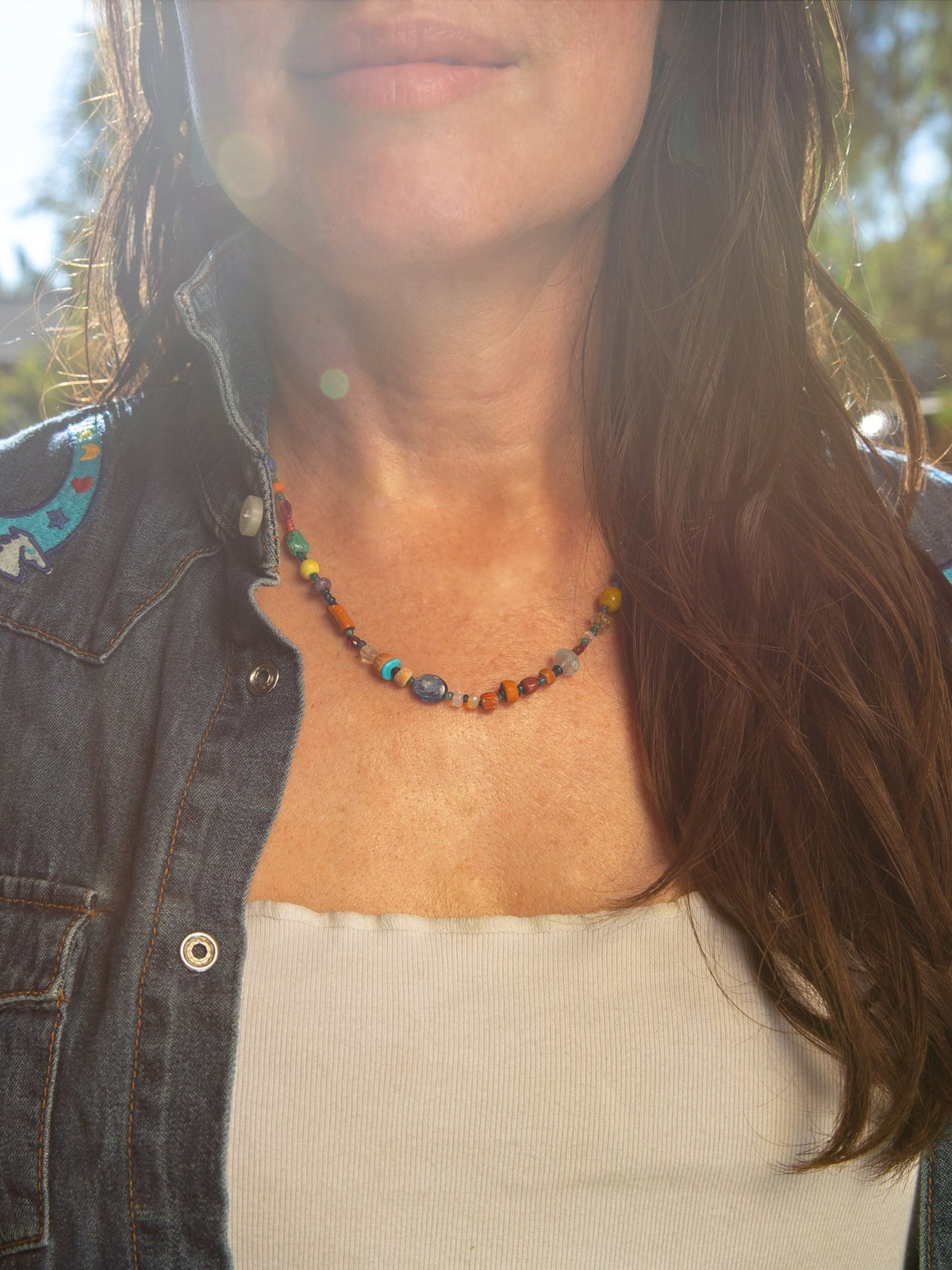 Lupine Meadow Necklace — Jes MaHarry