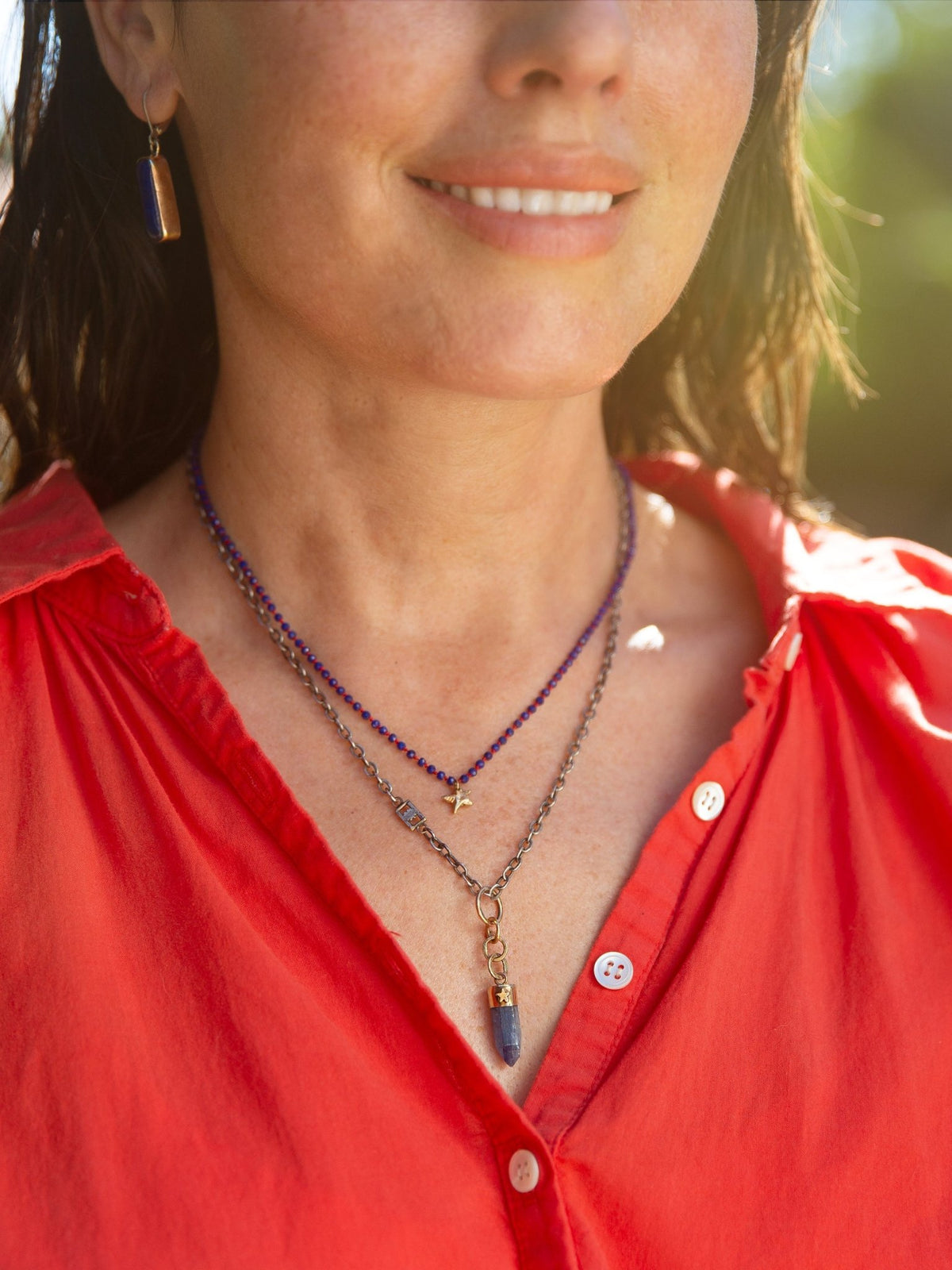 Clear Skies Ahead Necklace — Jes MaHarry