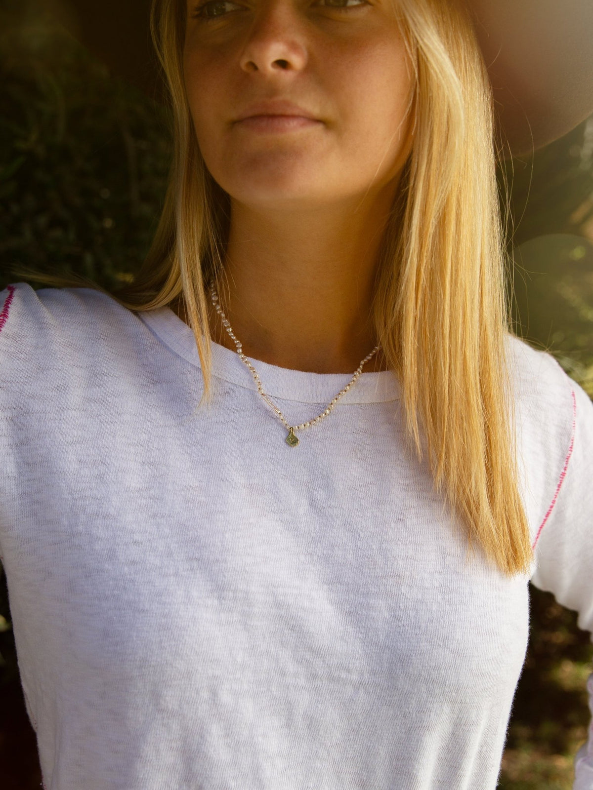 Pearl Love Necklace — Jes MaHarry