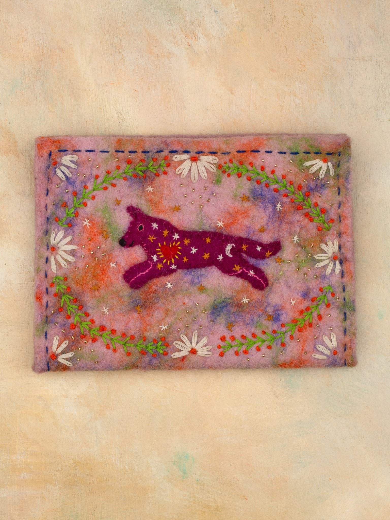 100% Handmade Felted Wool Jewelry Pouches - Jes MaHarry