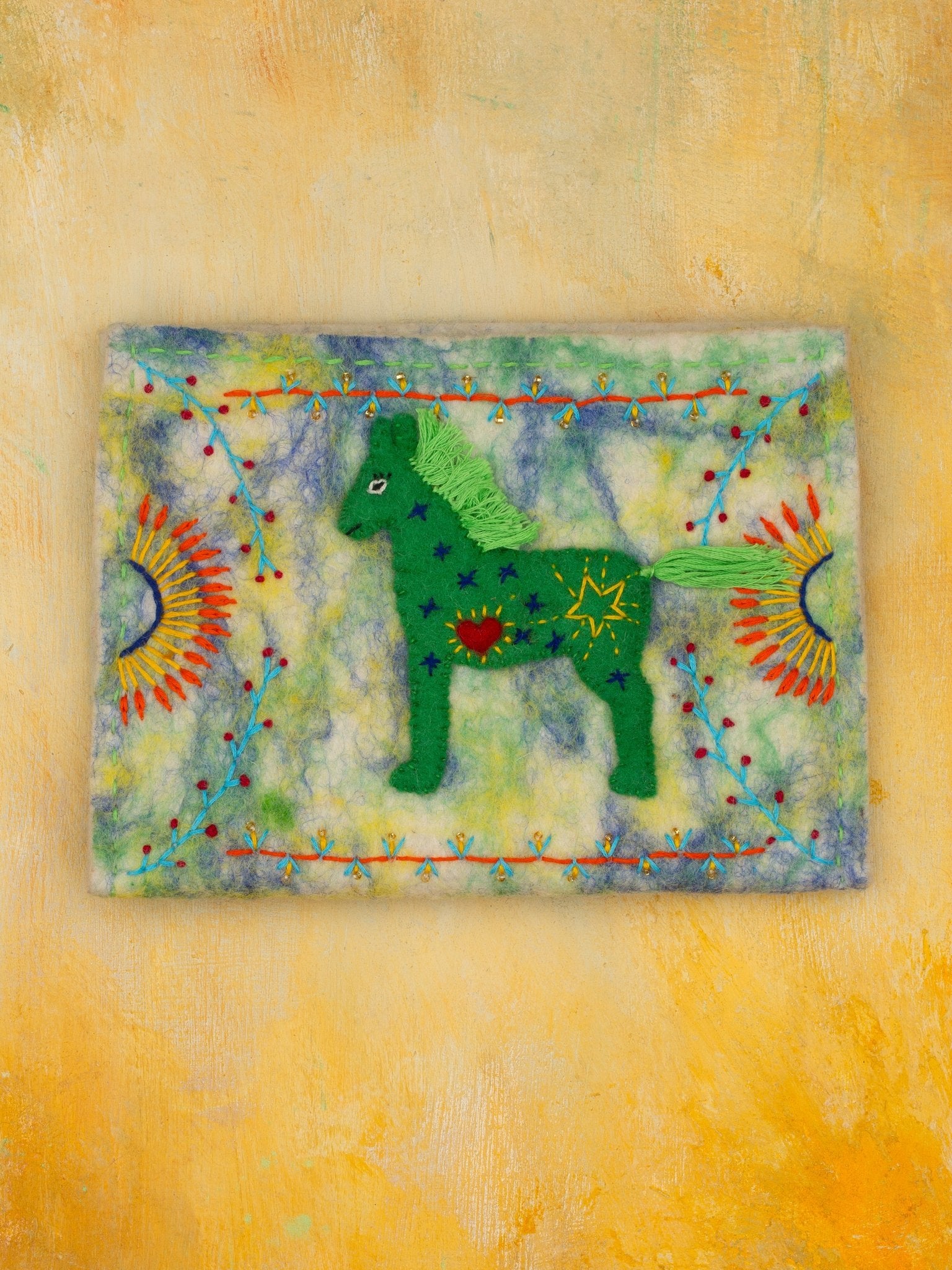 100% Handmade Felted Wool Jewelry Pouches - Jes MaHarry