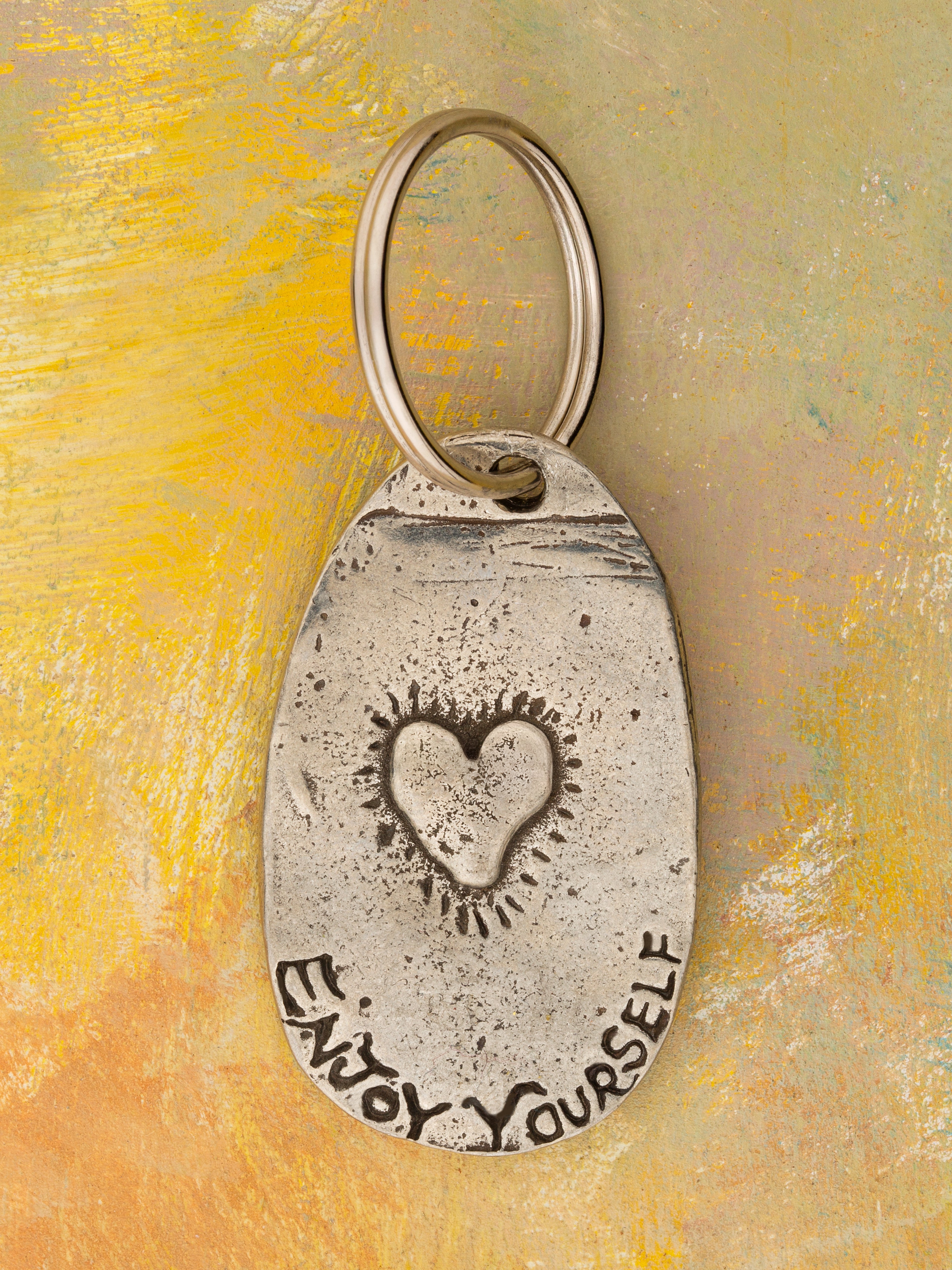 Enjoy Yourself Keyring