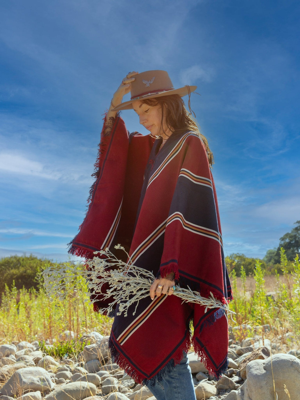 One of a Kind Inez Poncho — Handmade by Jes MaHarry