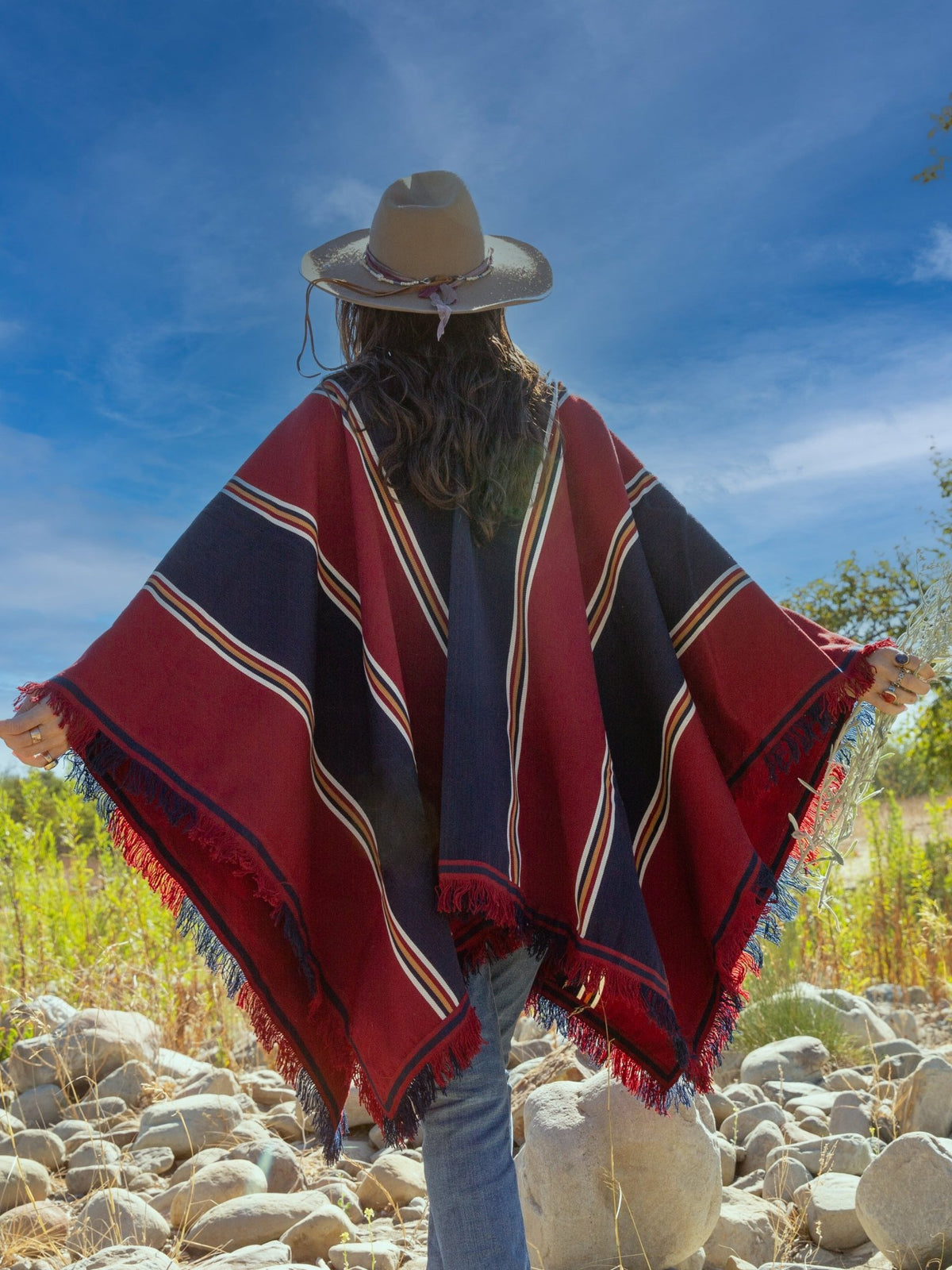 One of a Kind Inez Poncho — Handmade by Jes MaHarry