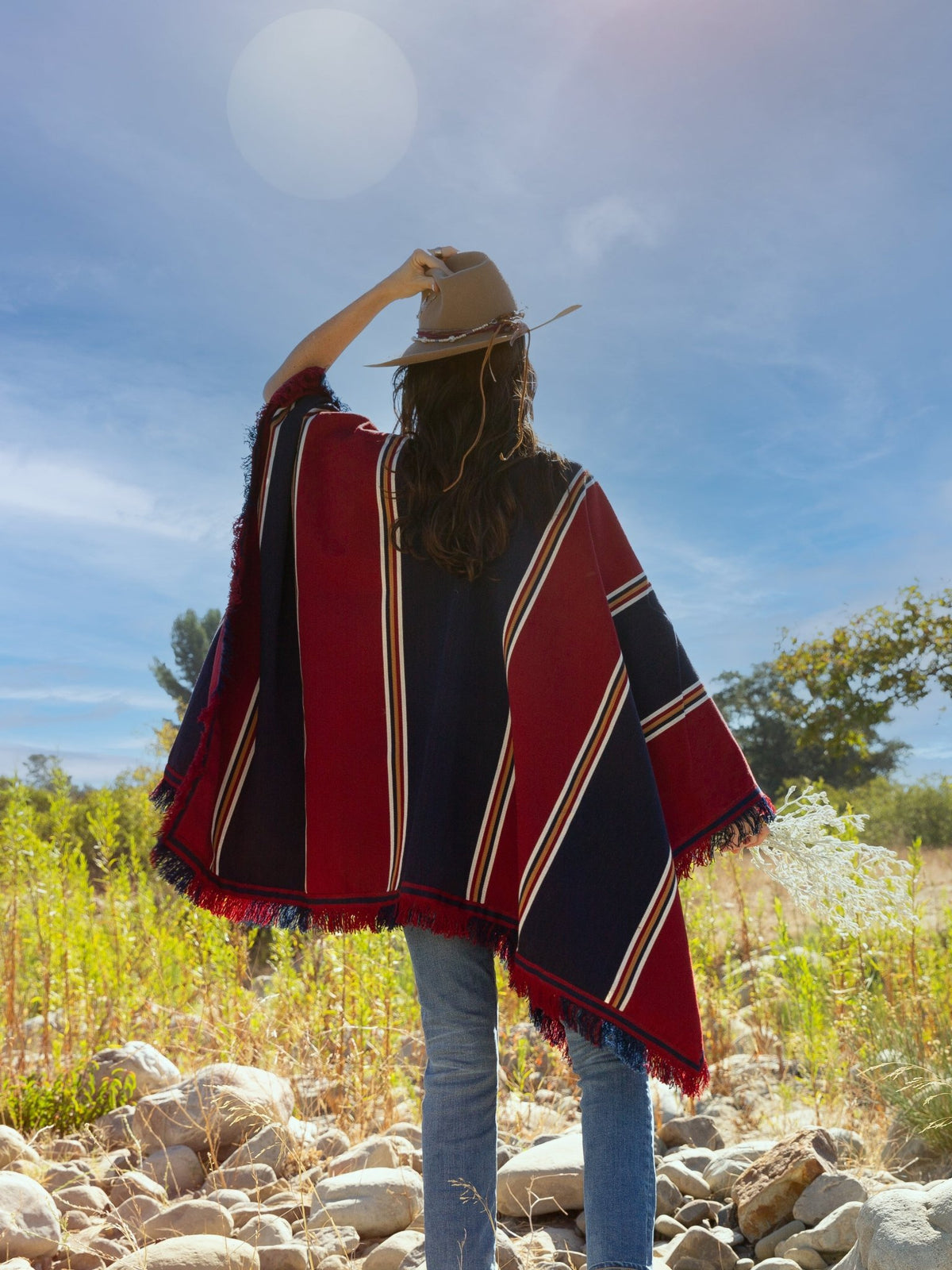 One of a Kind Inez Poncho — Handmade by Jes MaHarry