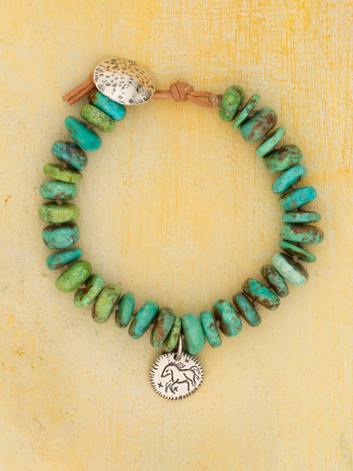 Loyalty Turquoise Bracelet — Handmade by Jes MaHarry