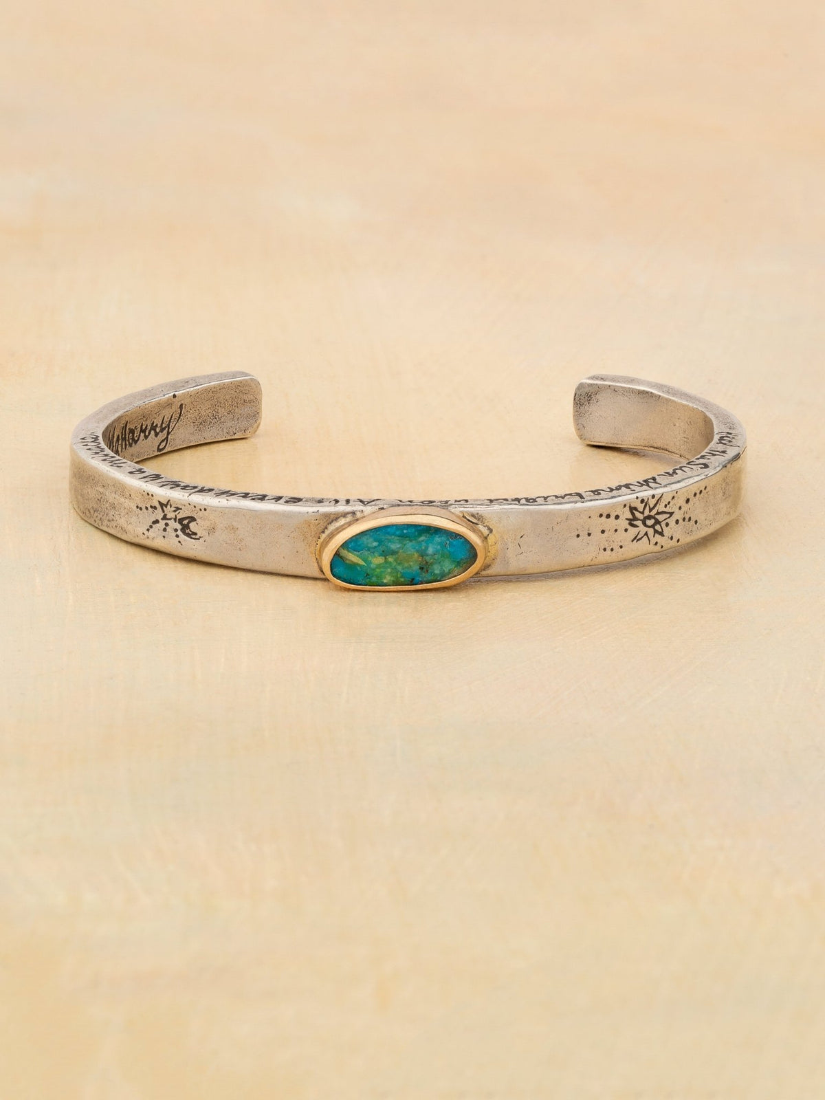 Sea of Sky Cuff — Handmade by Jes MaHarry