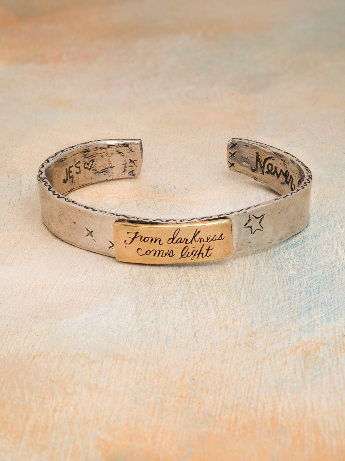 Never Give Up Cuff — Jes MaHarry