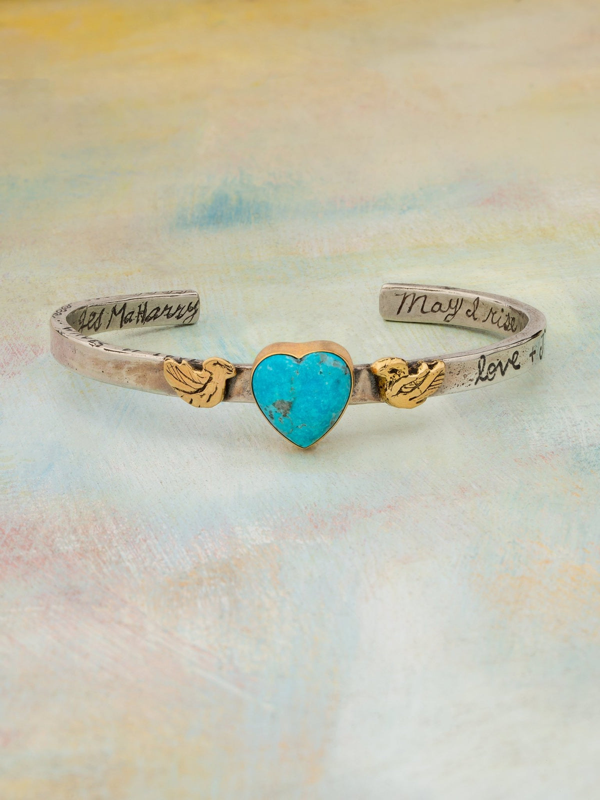 Love and Hope Cuff — Handmade by Jes MaHarry