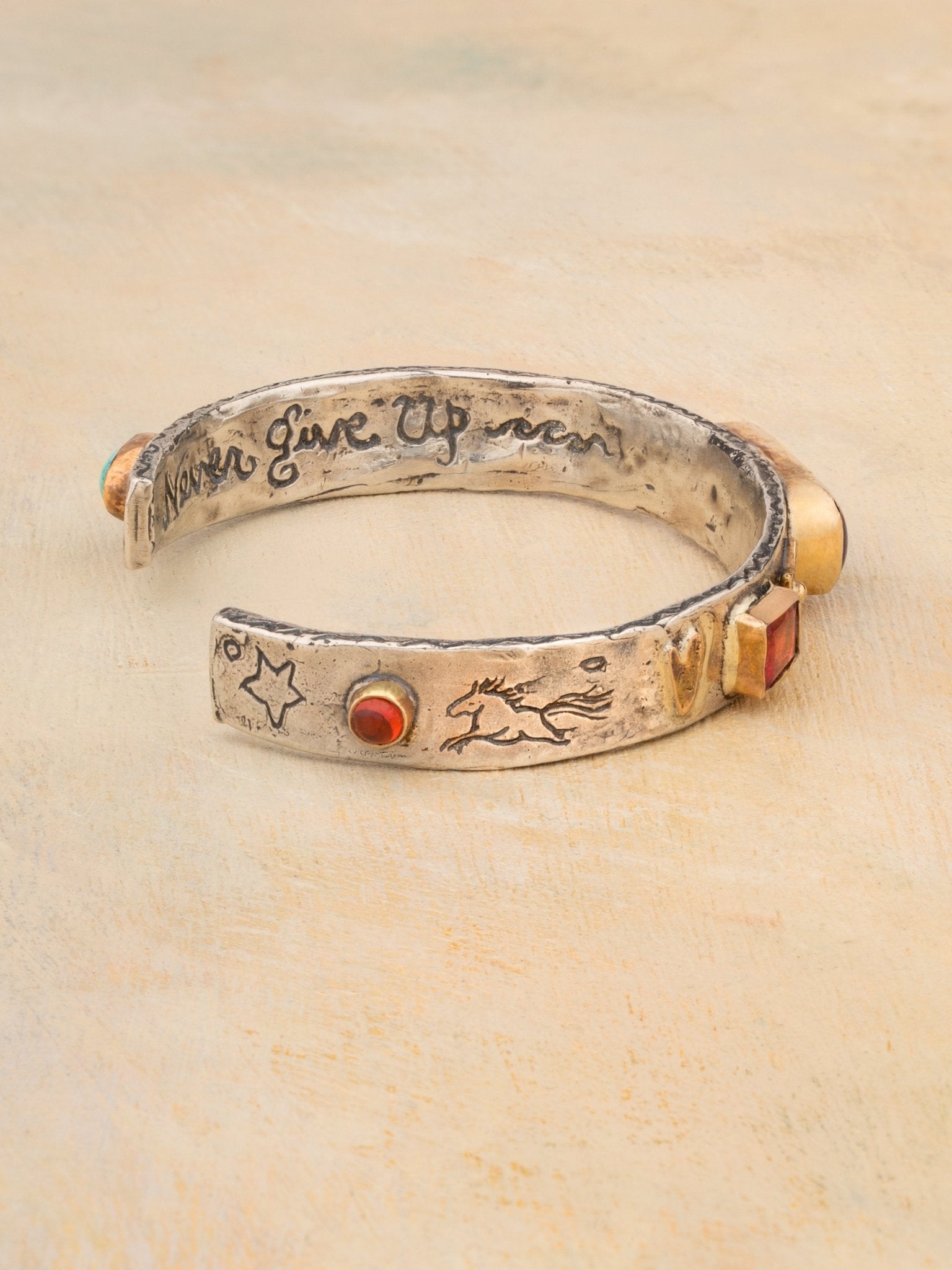 Never Give Up Bracelet - Jes MaHarry