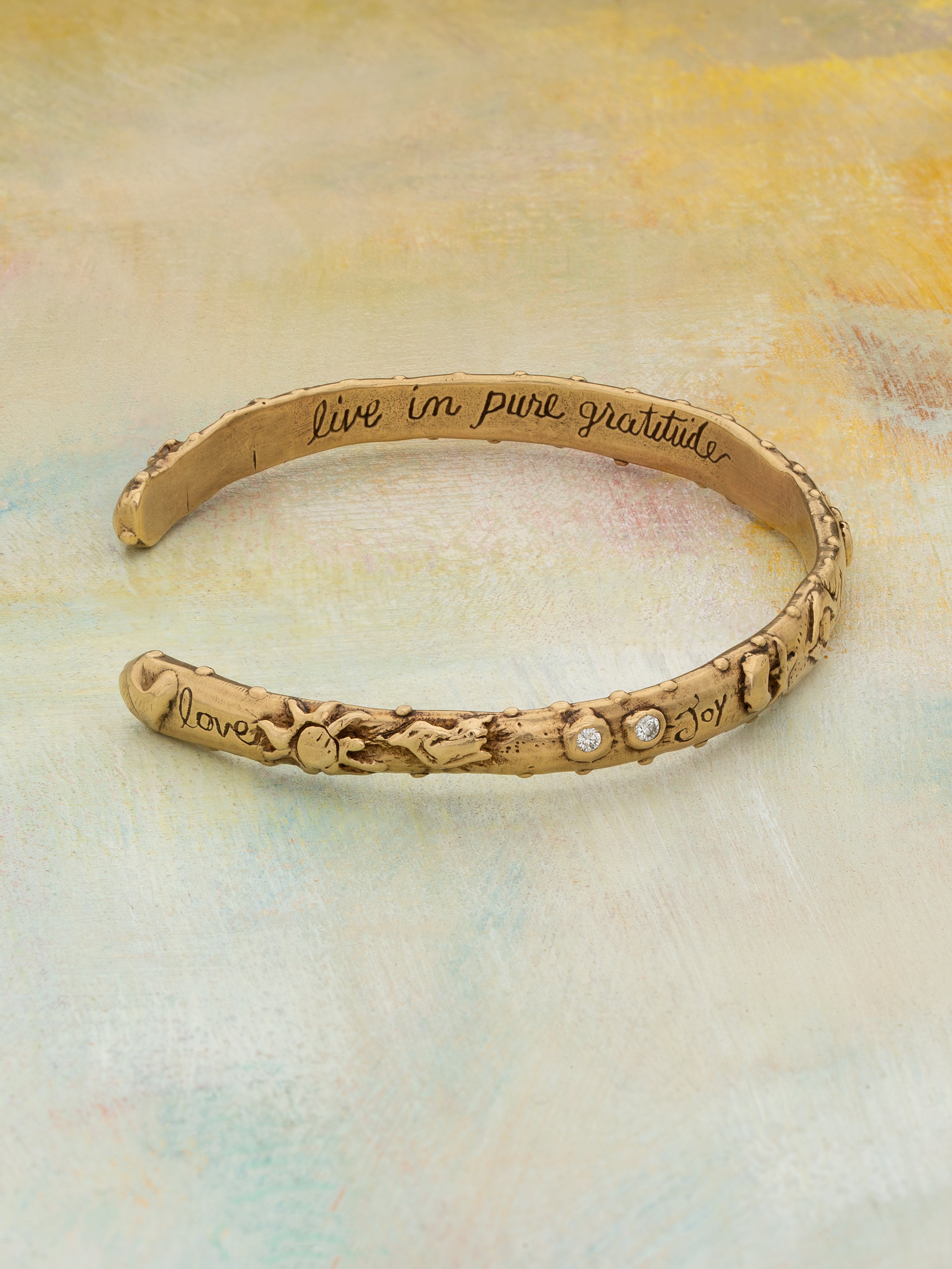 Radiate Peace Cuff