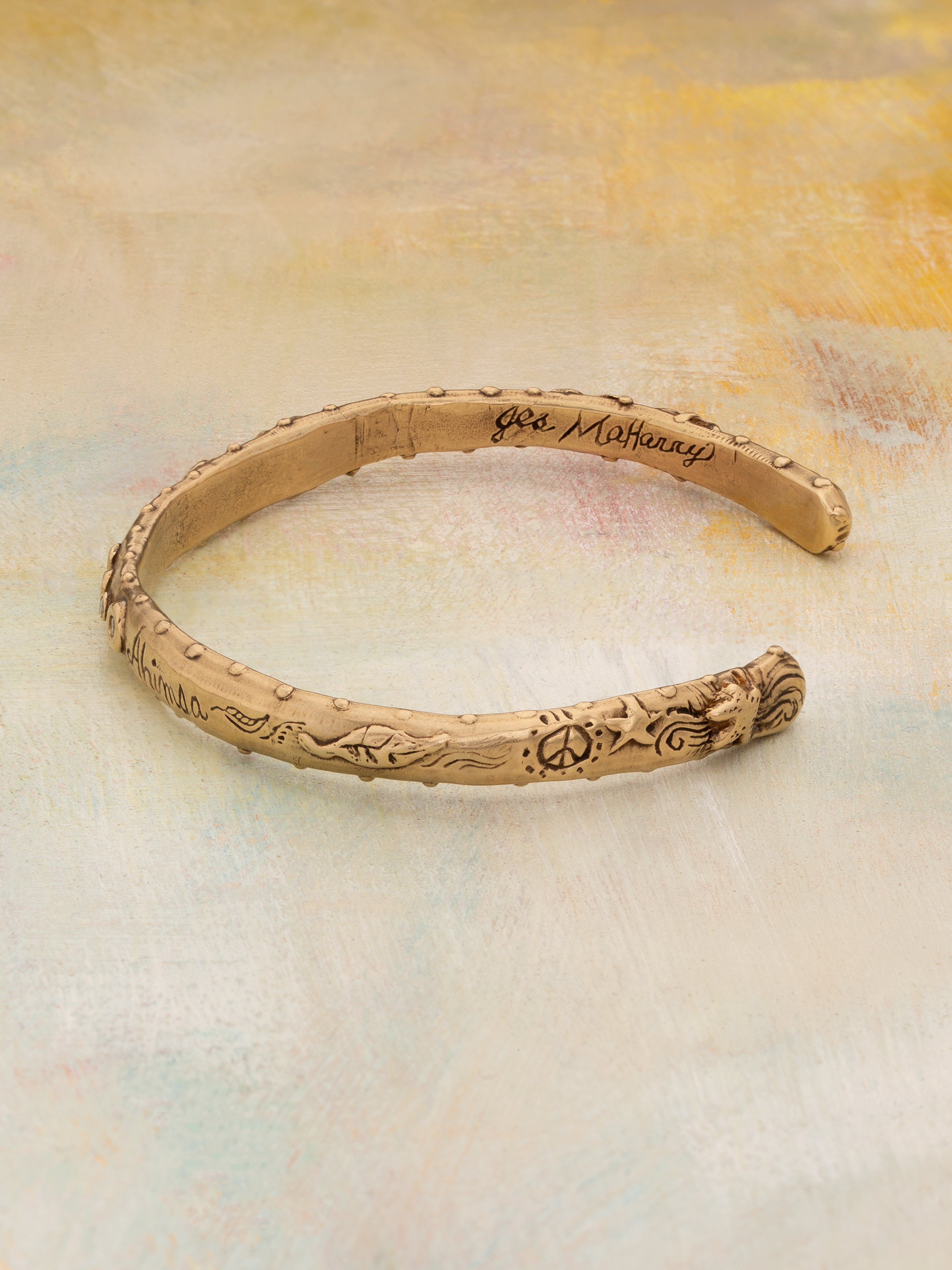 Radiate Peace Cuff