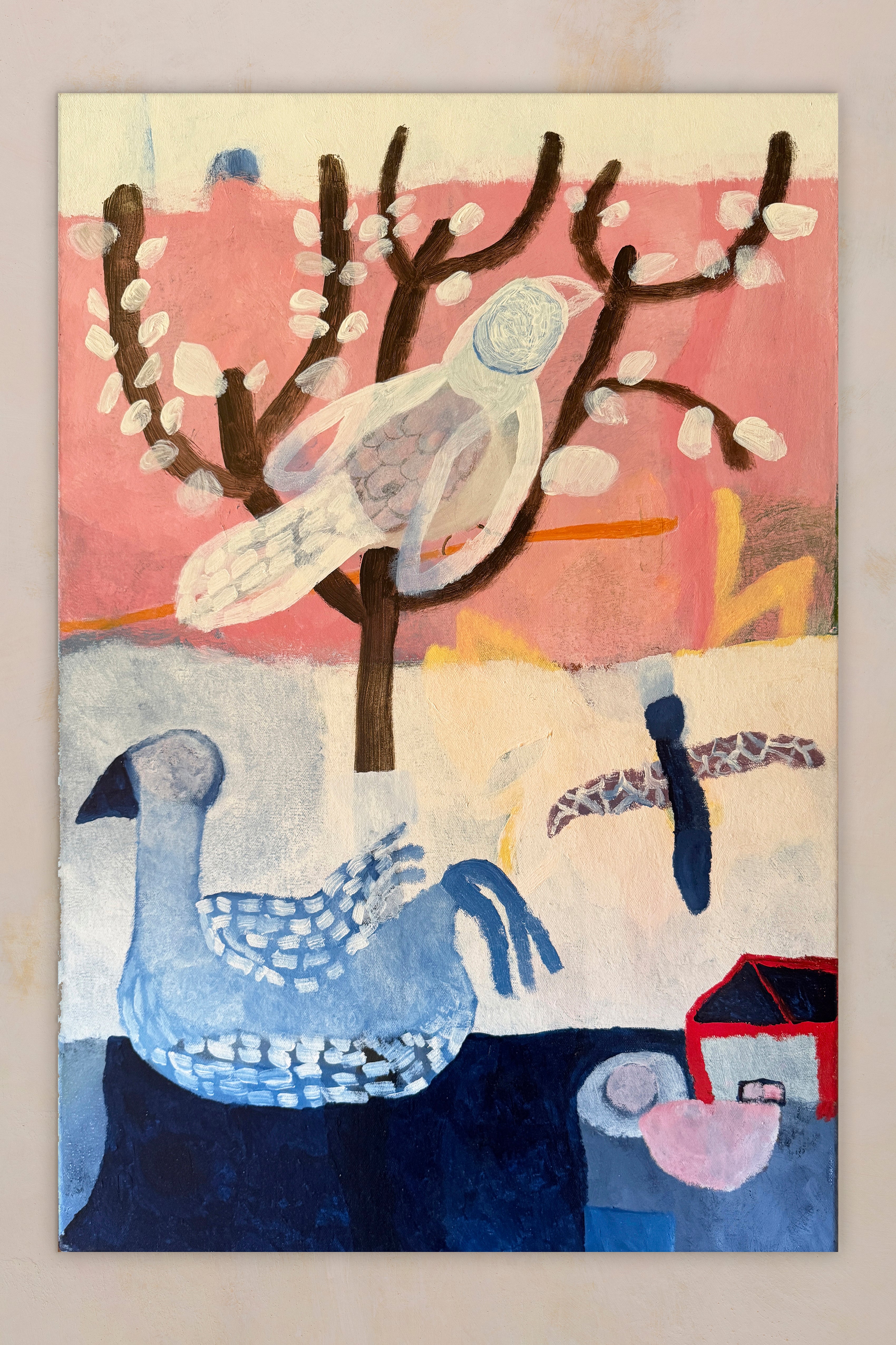Blue Pond In Morning - Katherine Dunn