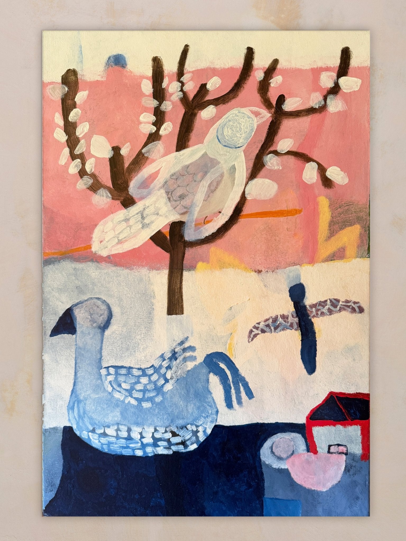 Blue Pond In Morning - Katherine Dunn - Jes MaHarry
