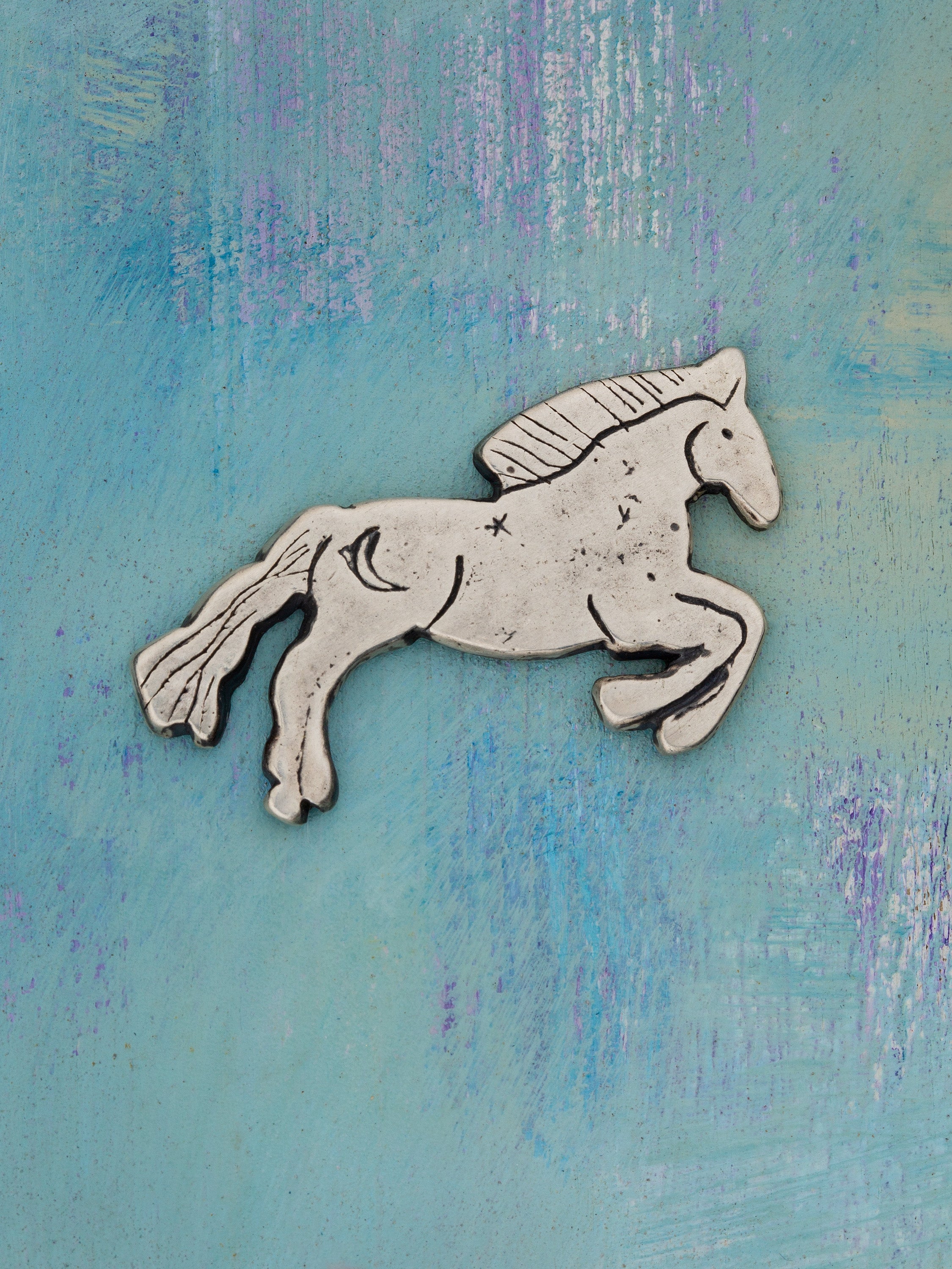 All Seated In A Barn Pin