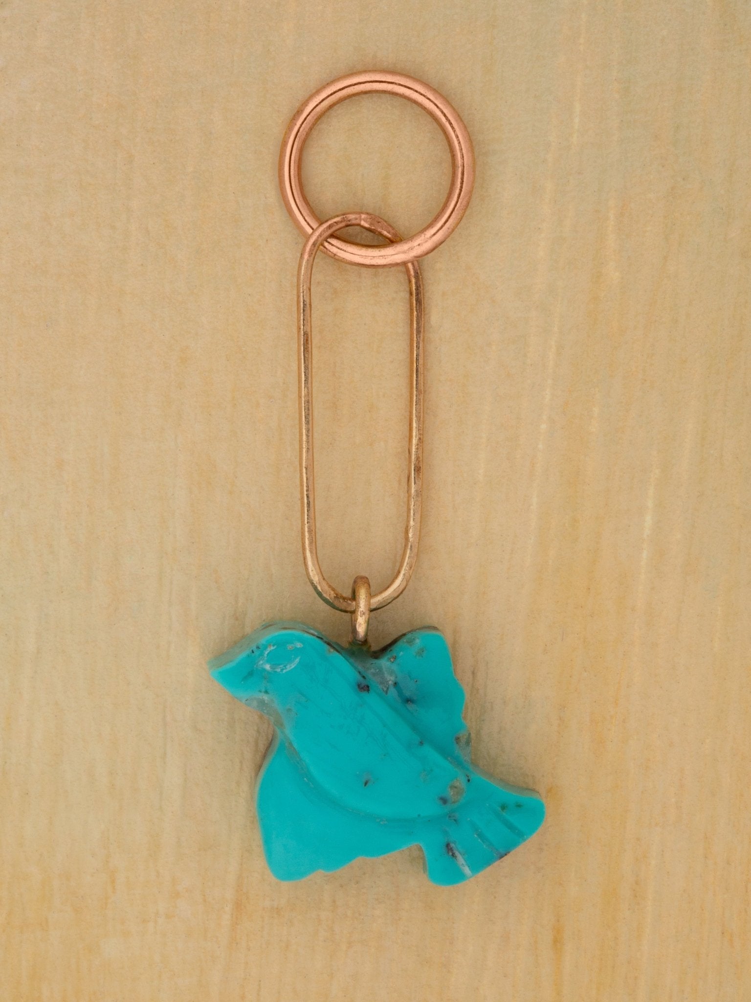 Turquoise Dove Charm - Jes MaHarry