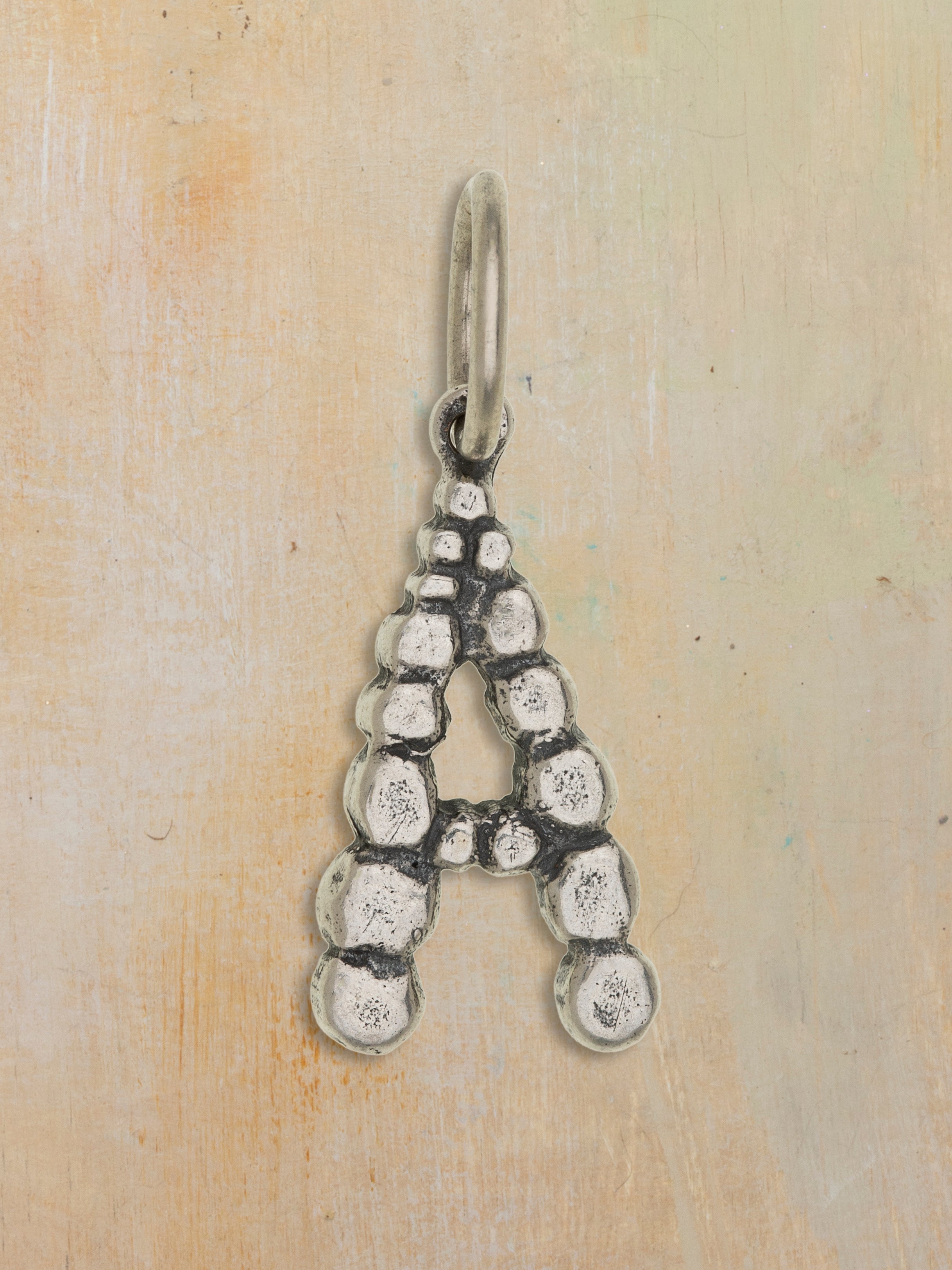 Connect The Dot Silver Charm