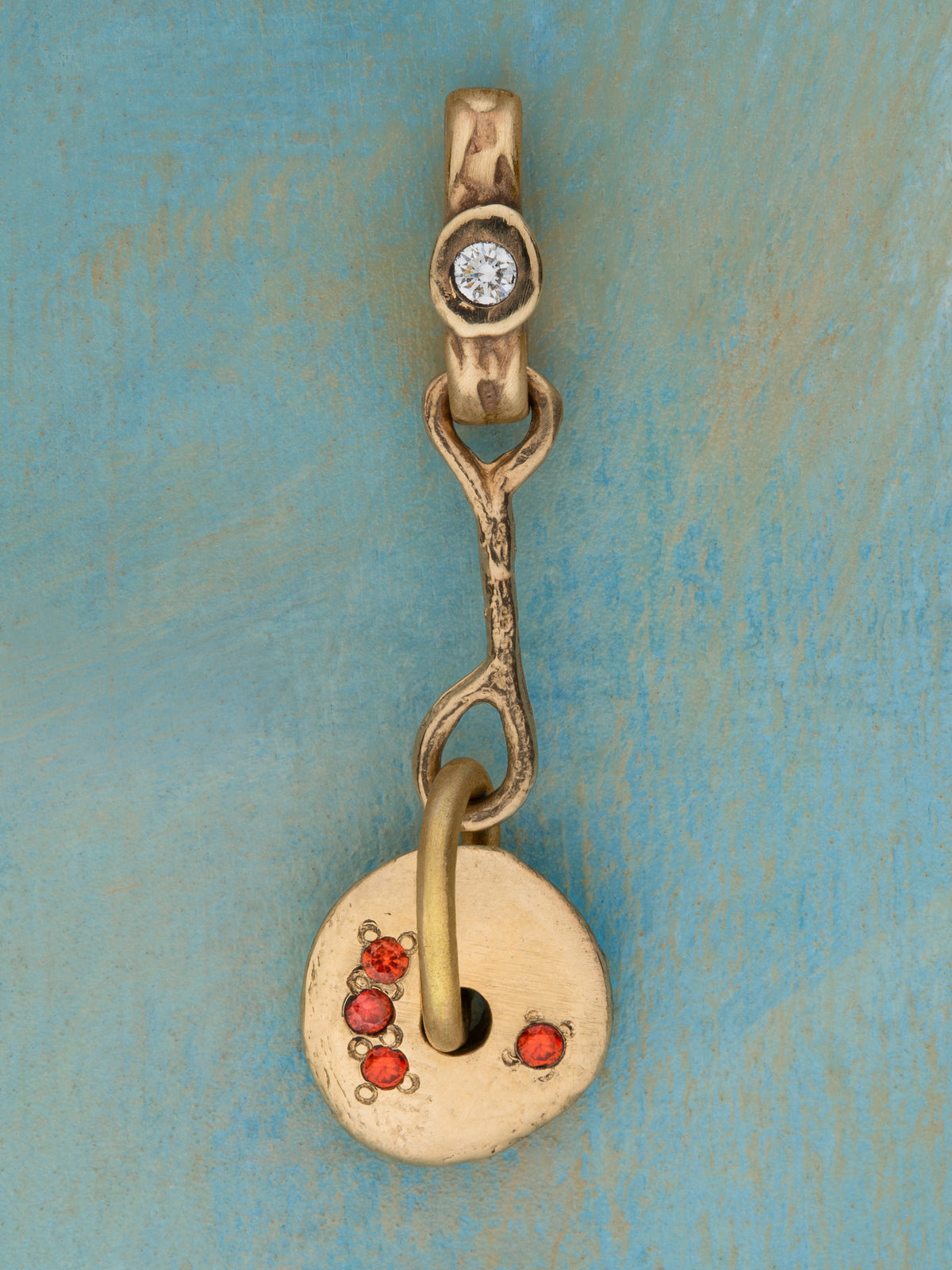 Golden Sunset Charm