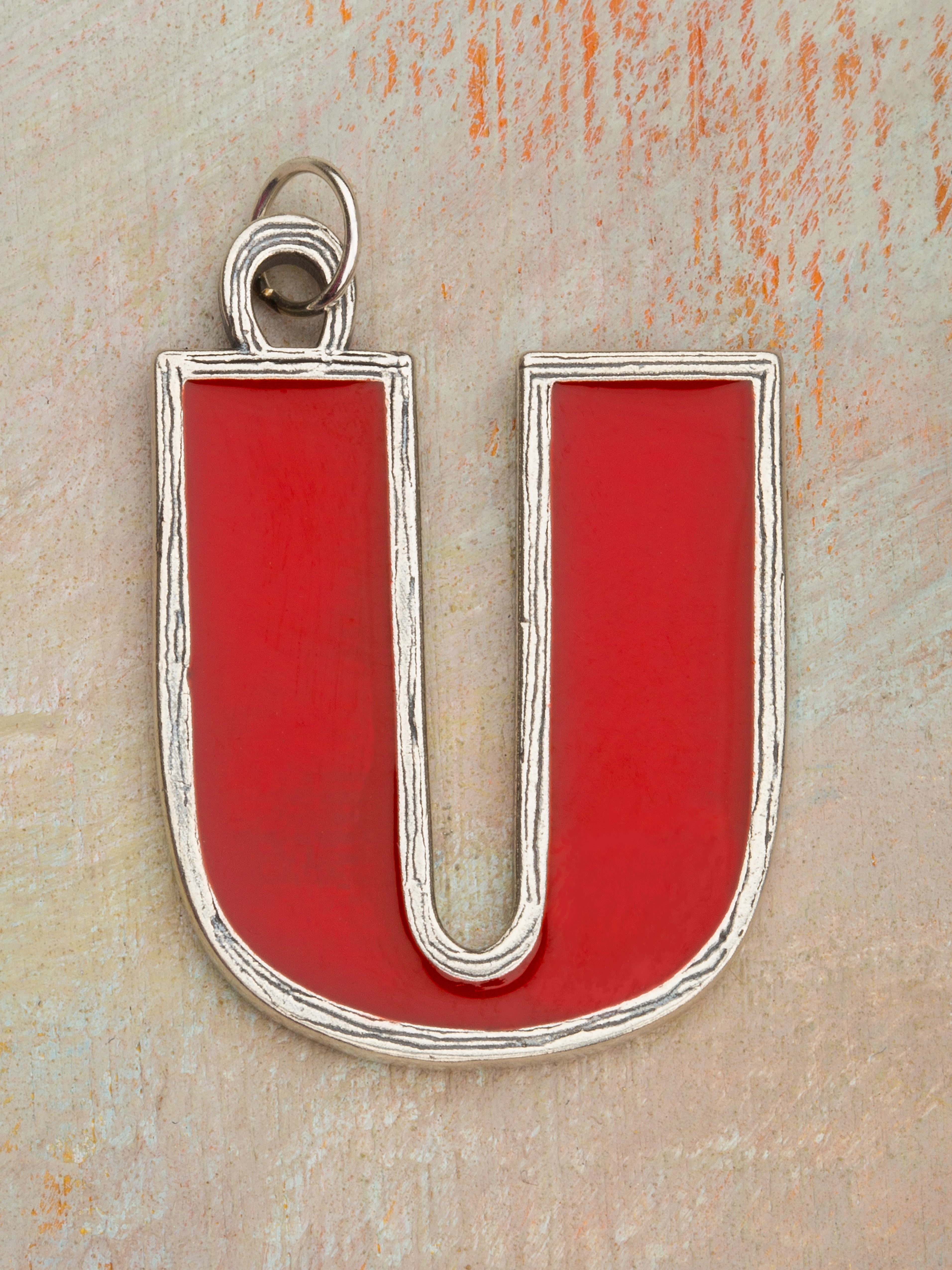 Red Enamel Charm