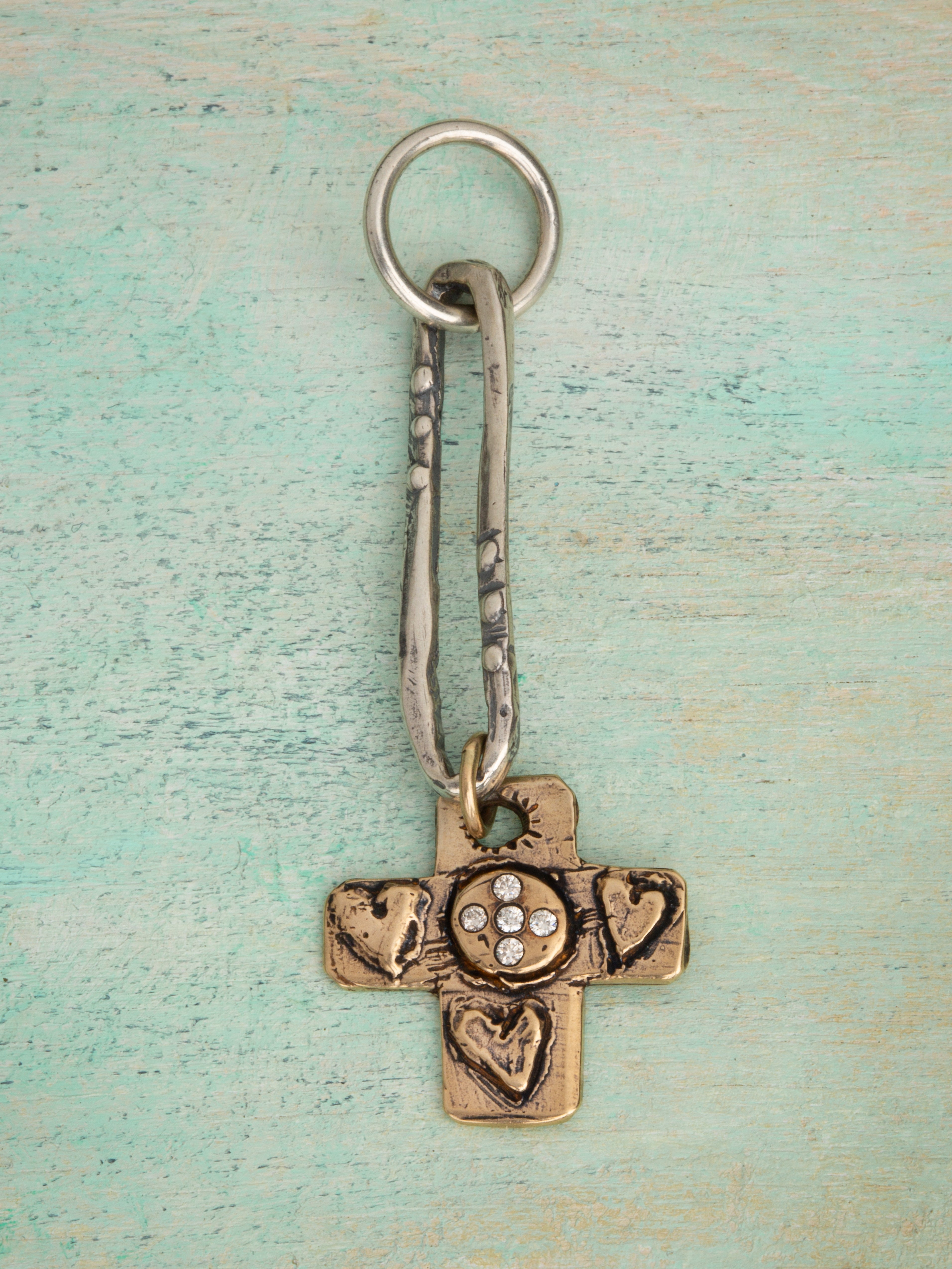 Hope Eternal Cross Charm