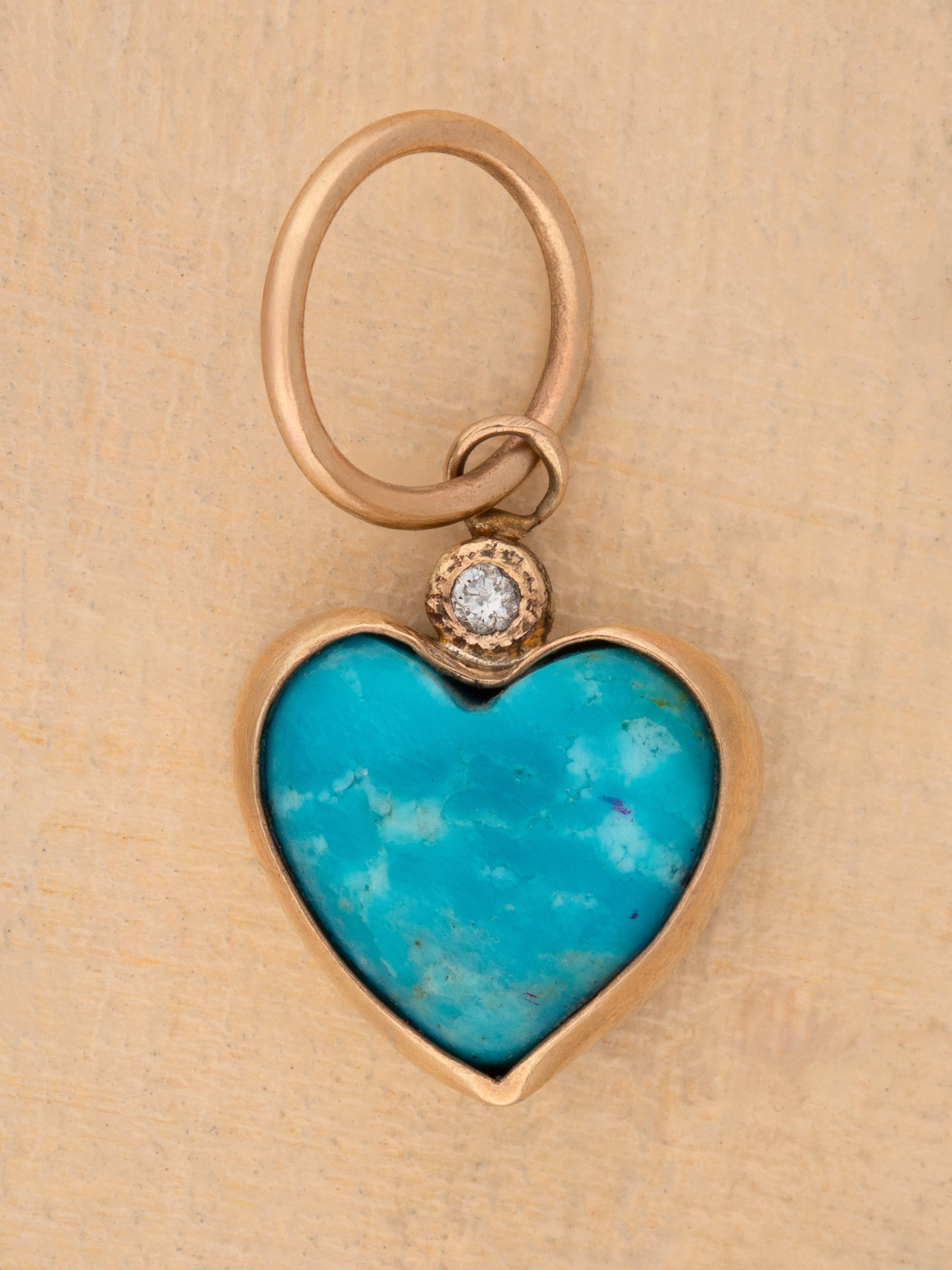 Turquoise Love Charm