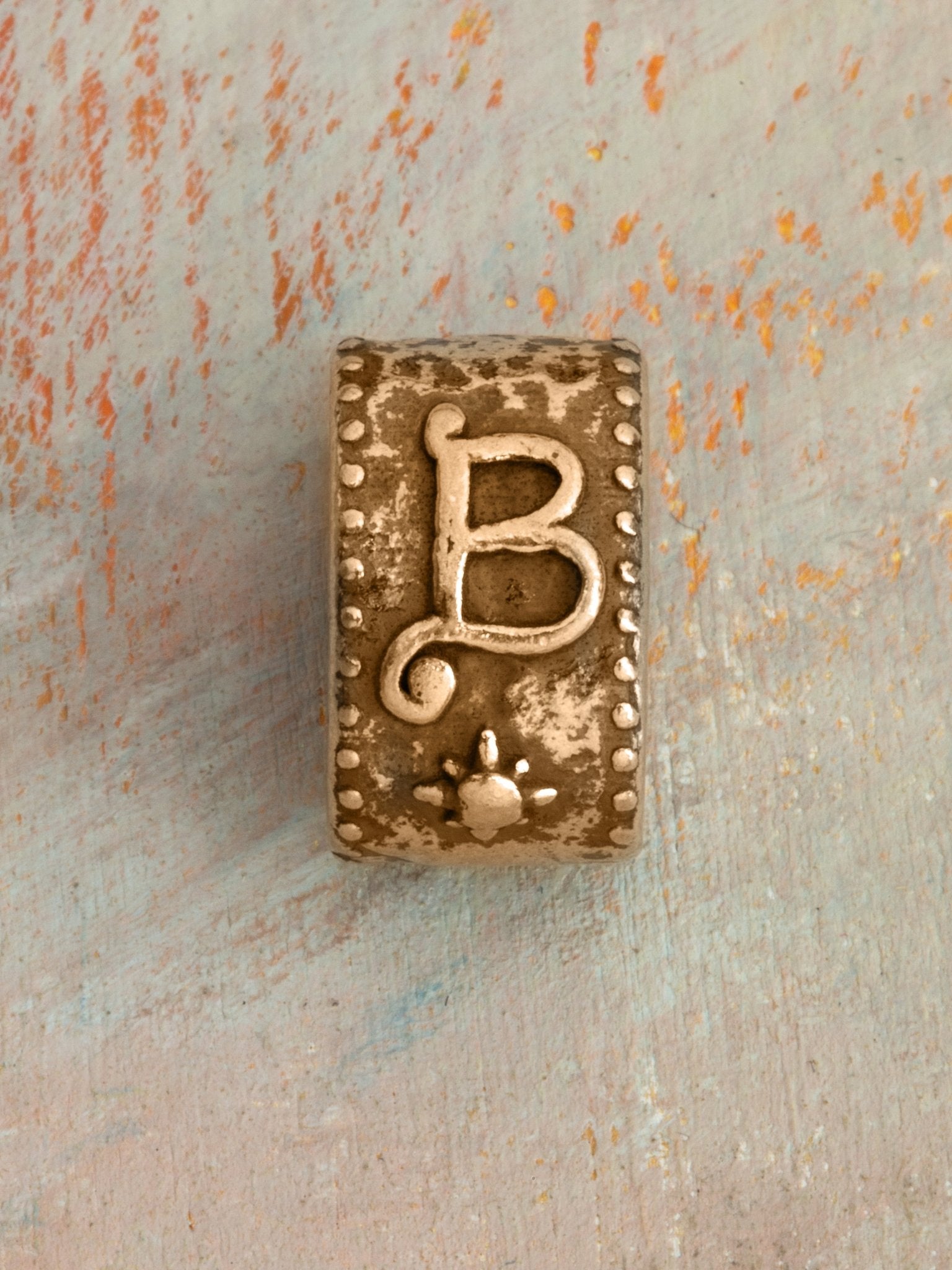 Initial Talismans Charm 14k Yellow Gold - Jes MaHarry
