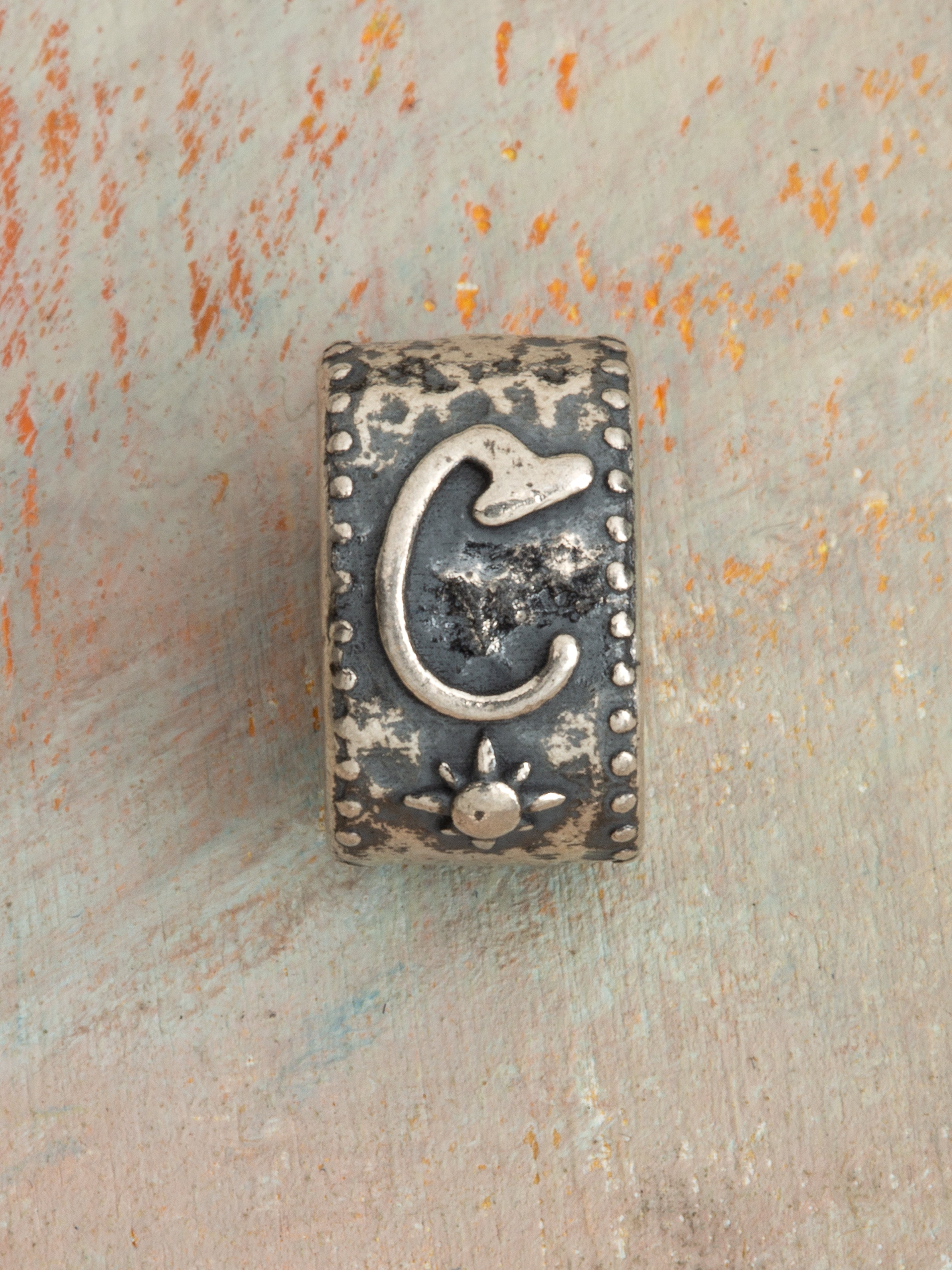 Initial Talismans Charm Sterling Silver