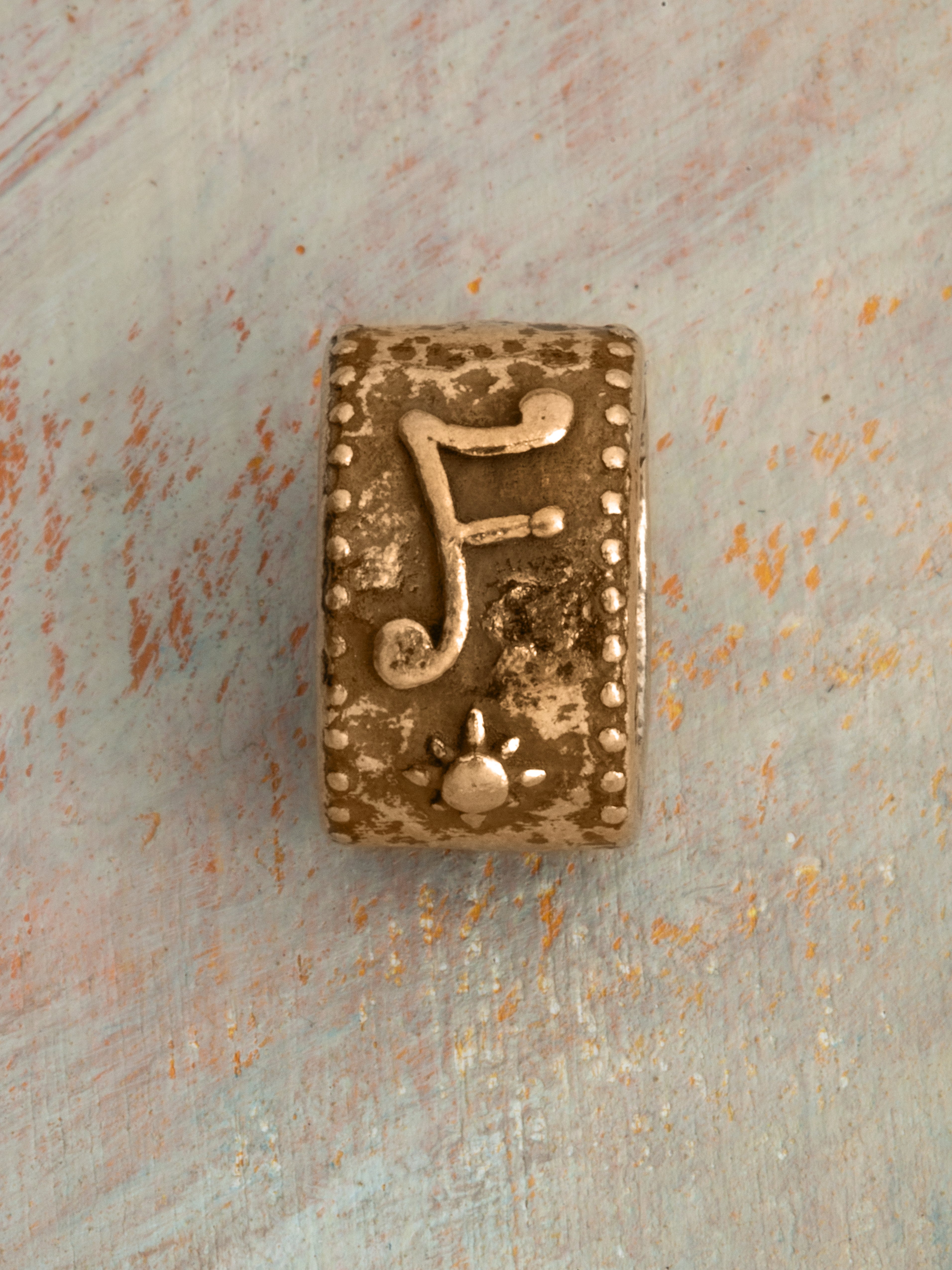 Initial Talismans Charm 14k Yellow Gold