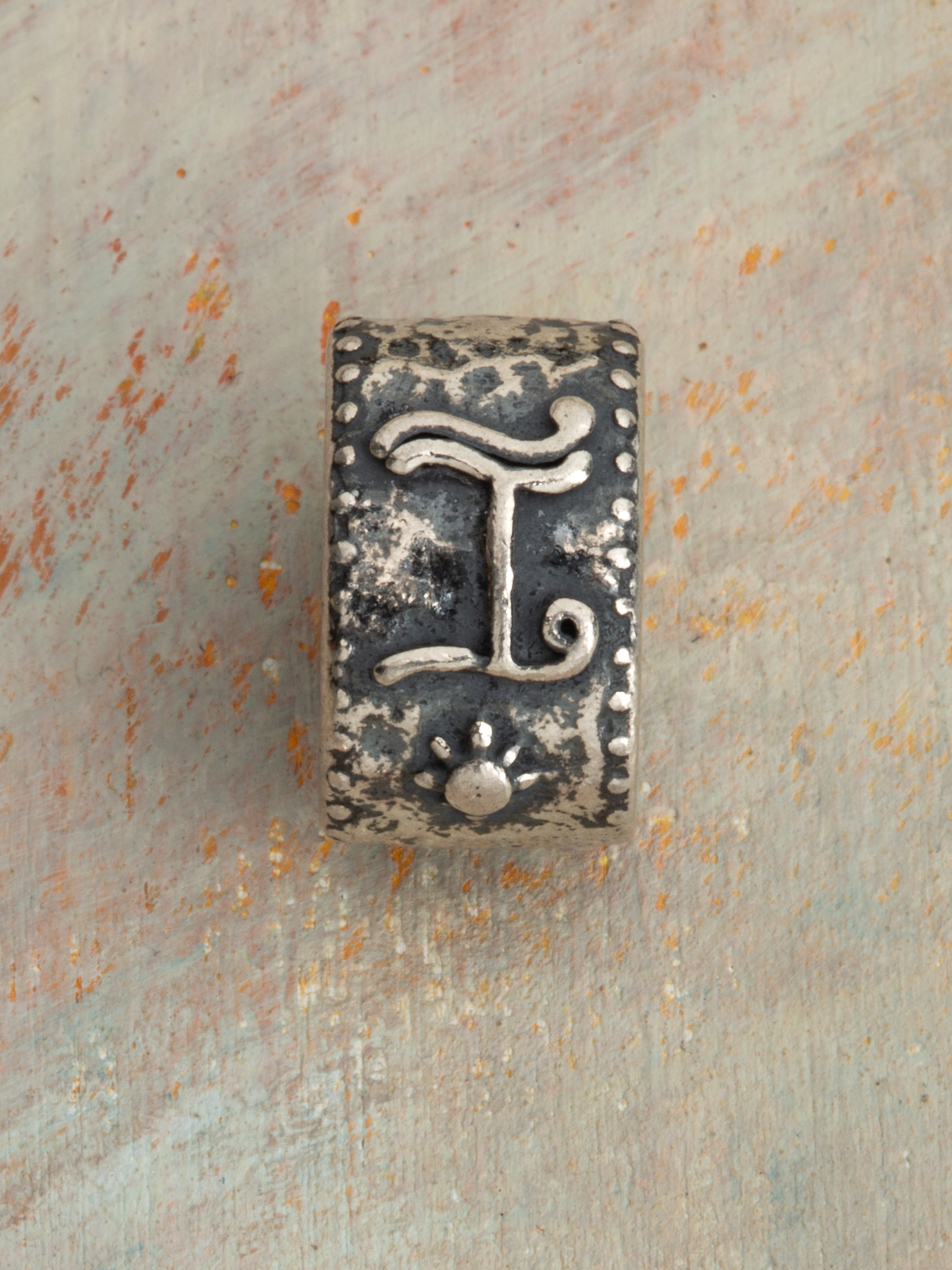 Initial Talismans Charm Sterling Silver