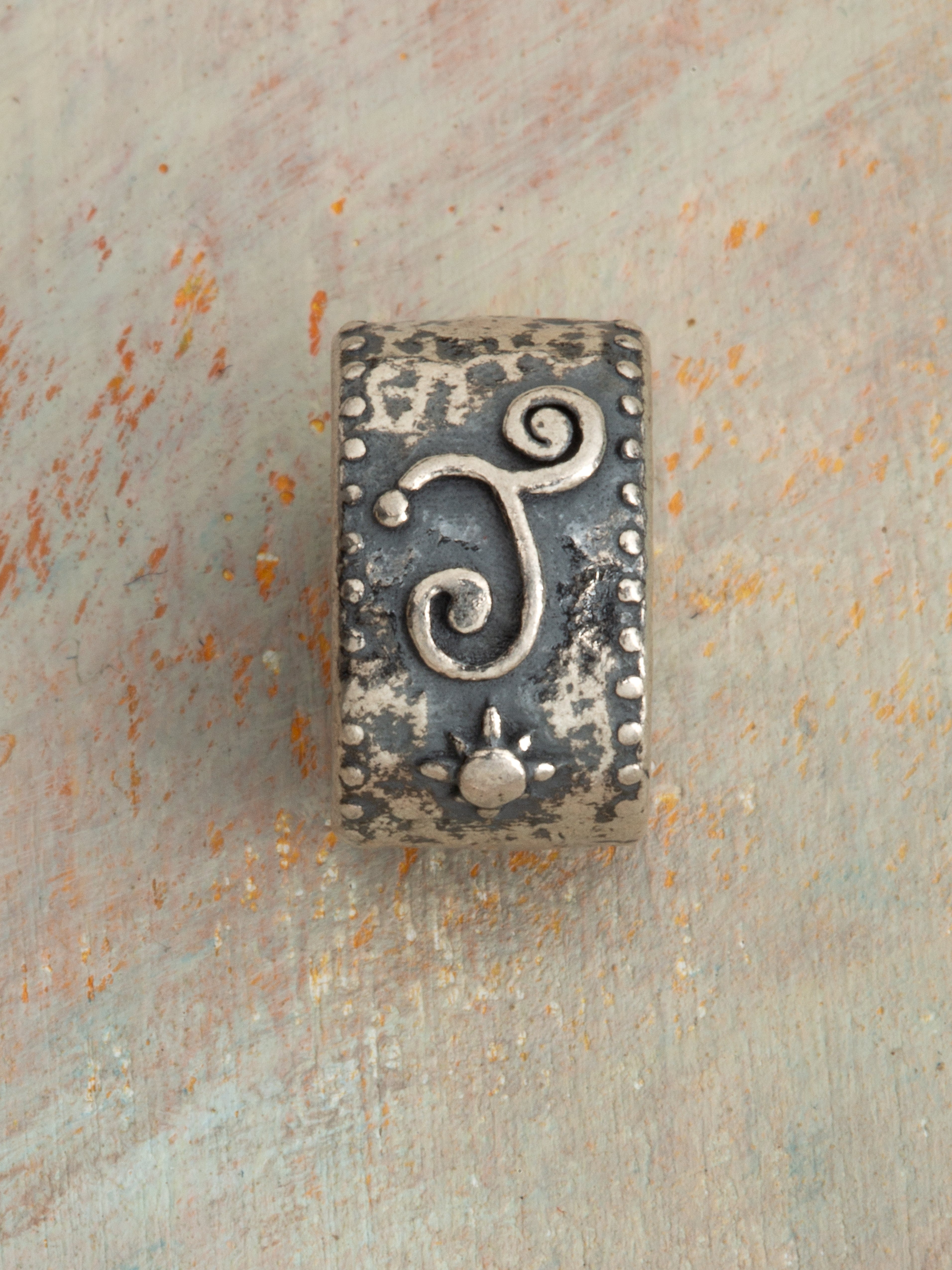 Initial Talismans Charm Sterling Silver