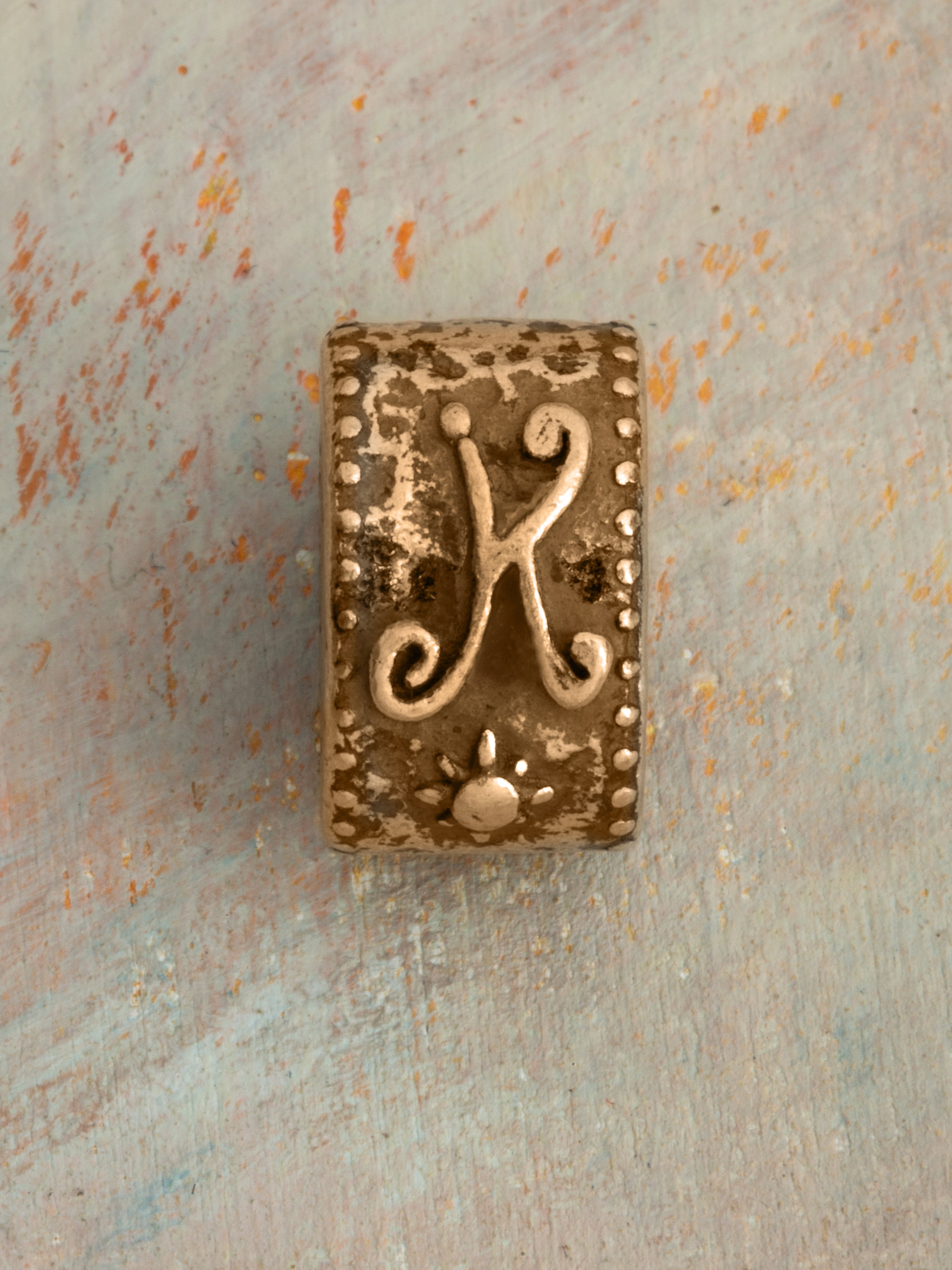 Initial Talismans Charm 14k Yellow Gold