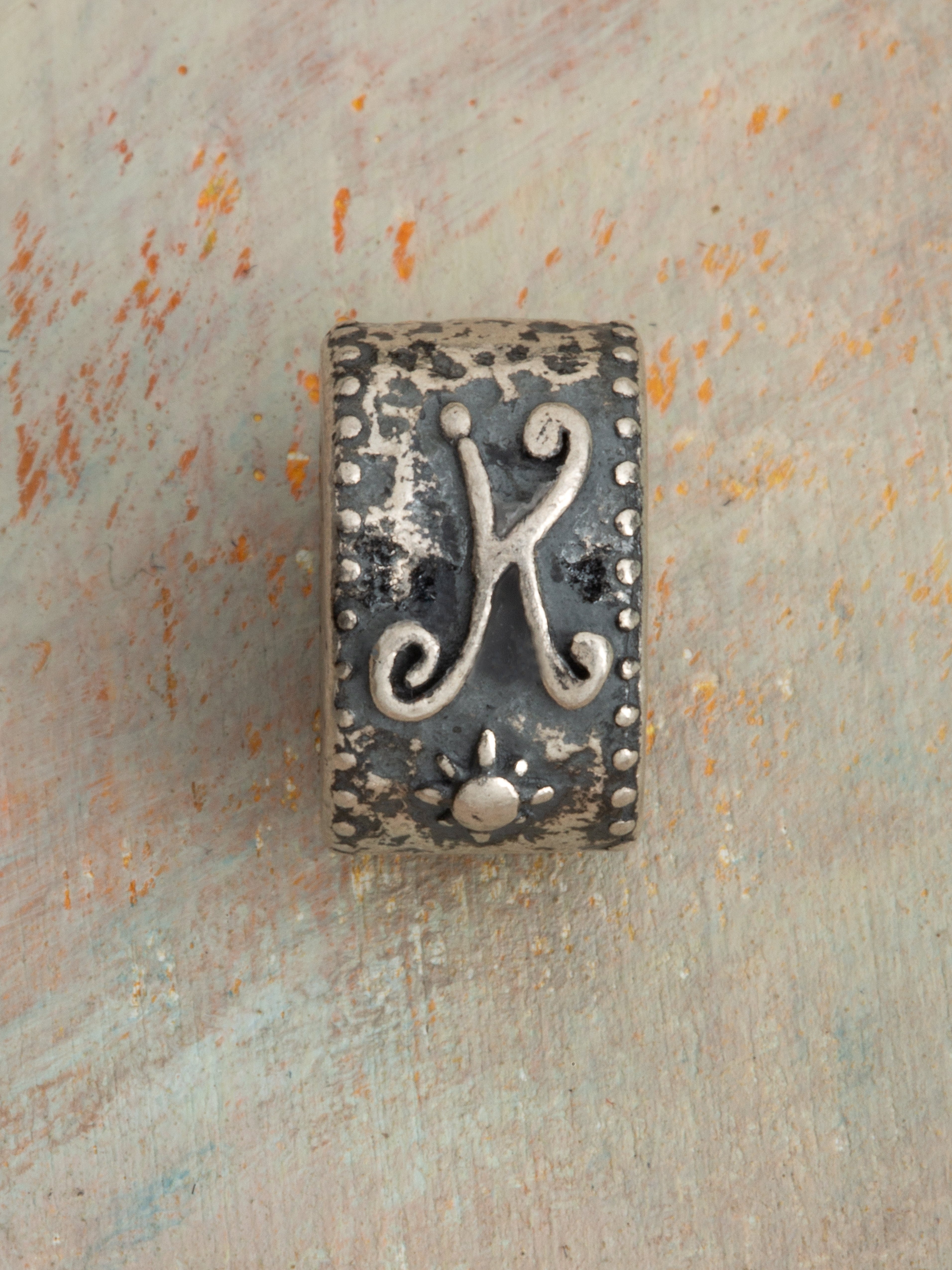 Initial Talismans Charm Sterling Silver