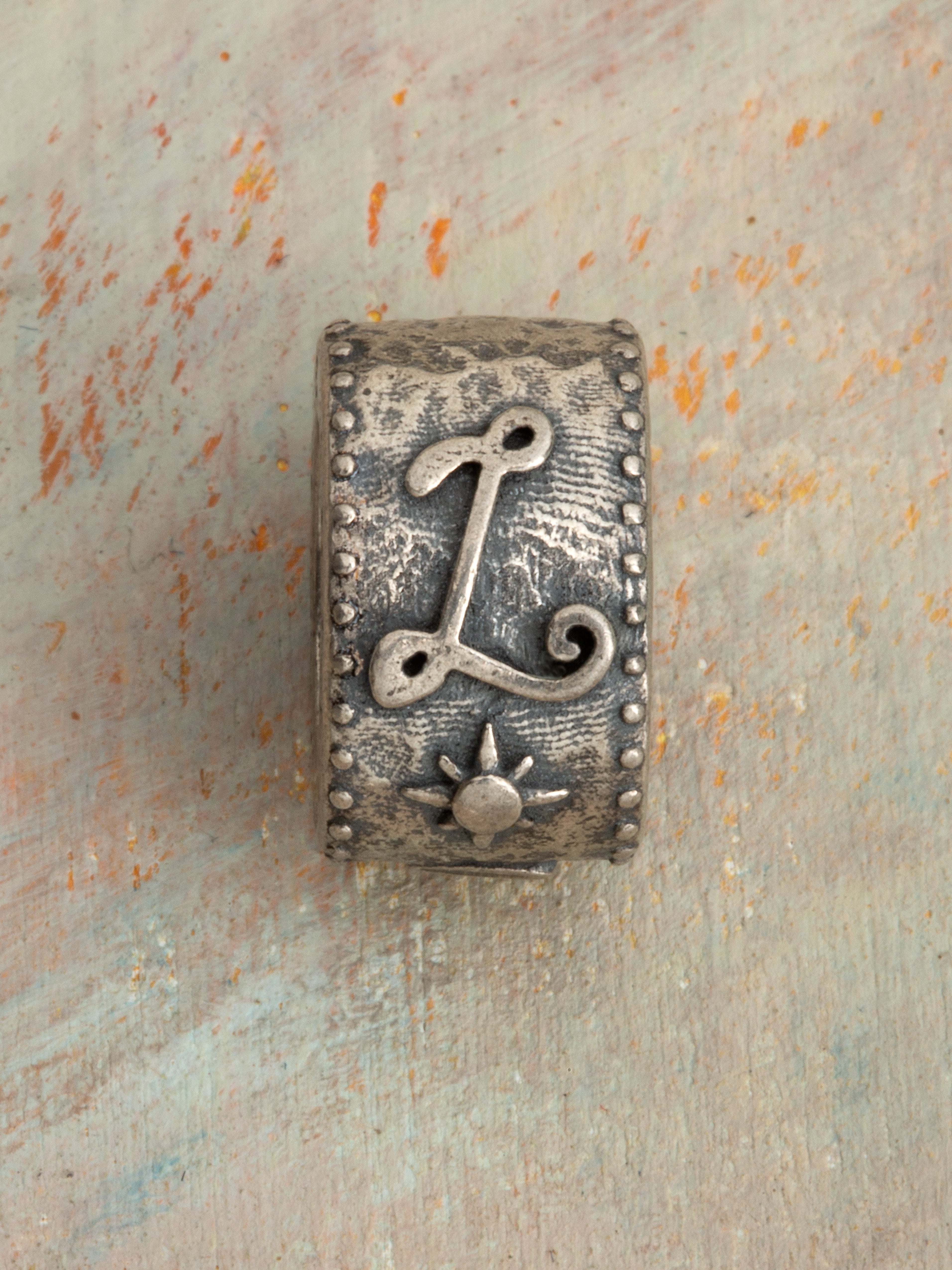 Initial Talismans Charm Sterling Silver