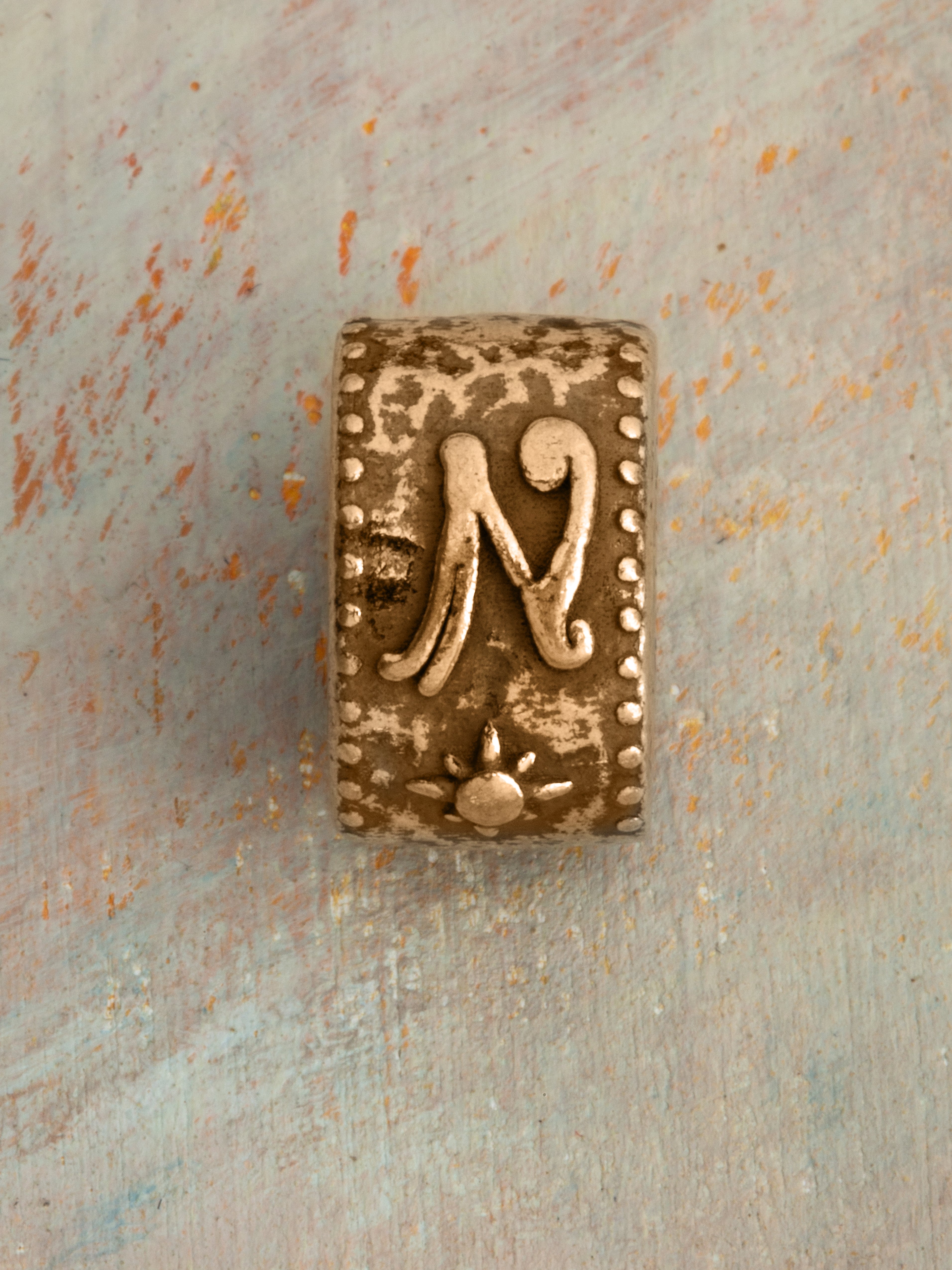 Initial Talismans Charm 14k Yellow Gold