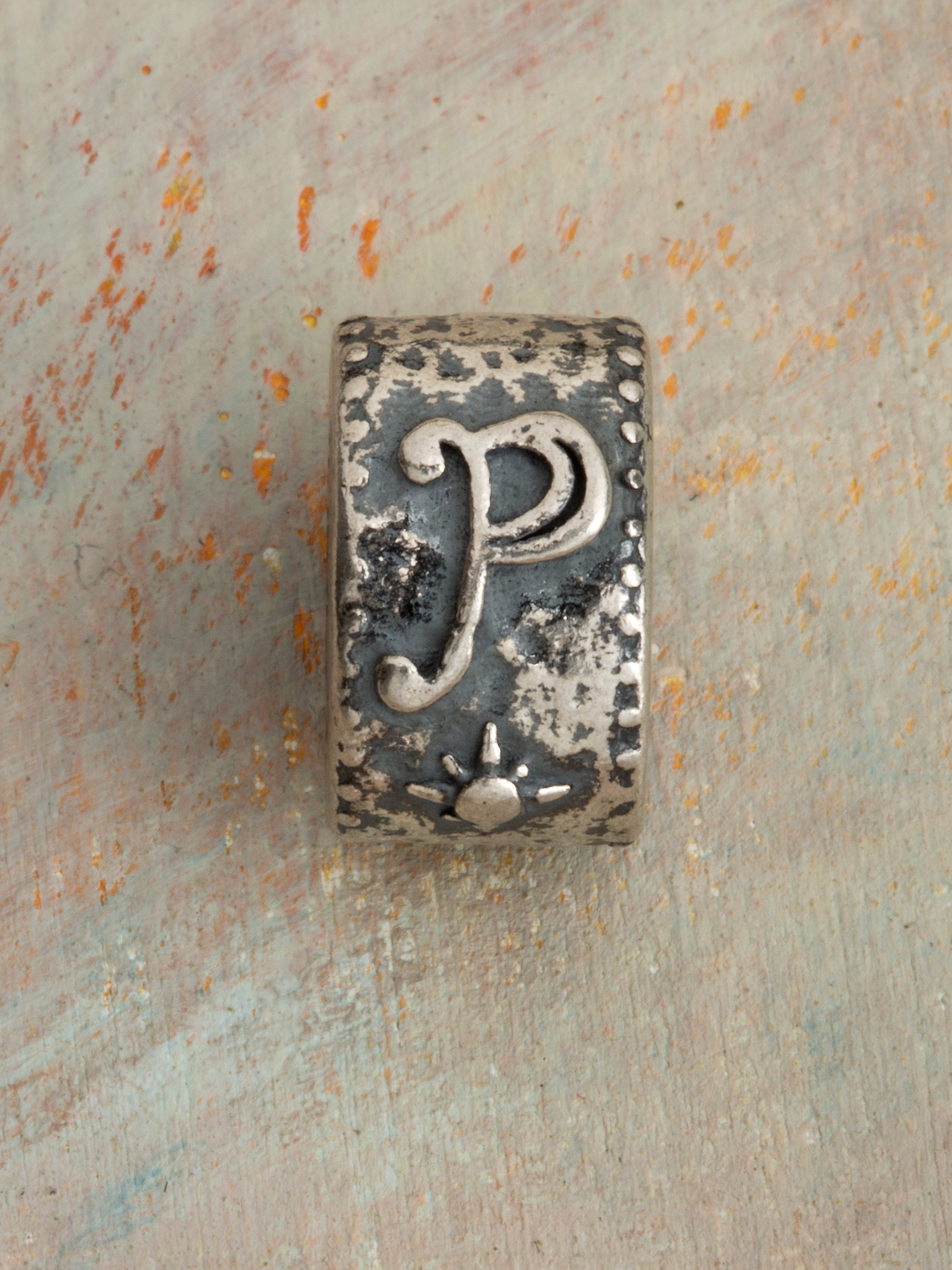 Initial Talismans Charm Sterling Silver