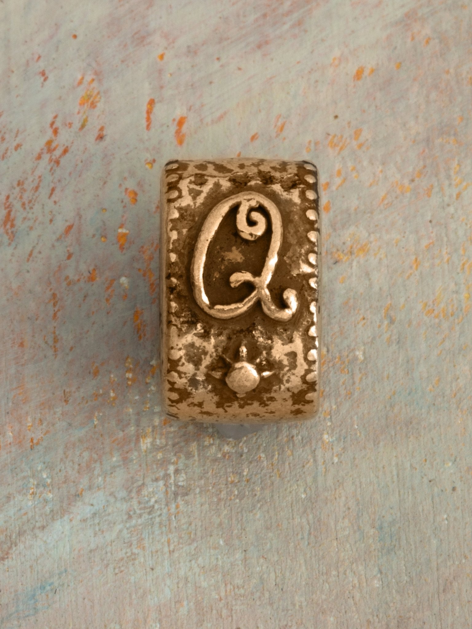 Initial Talismans Charm 14k Yellow Gold - Jes MaHarry