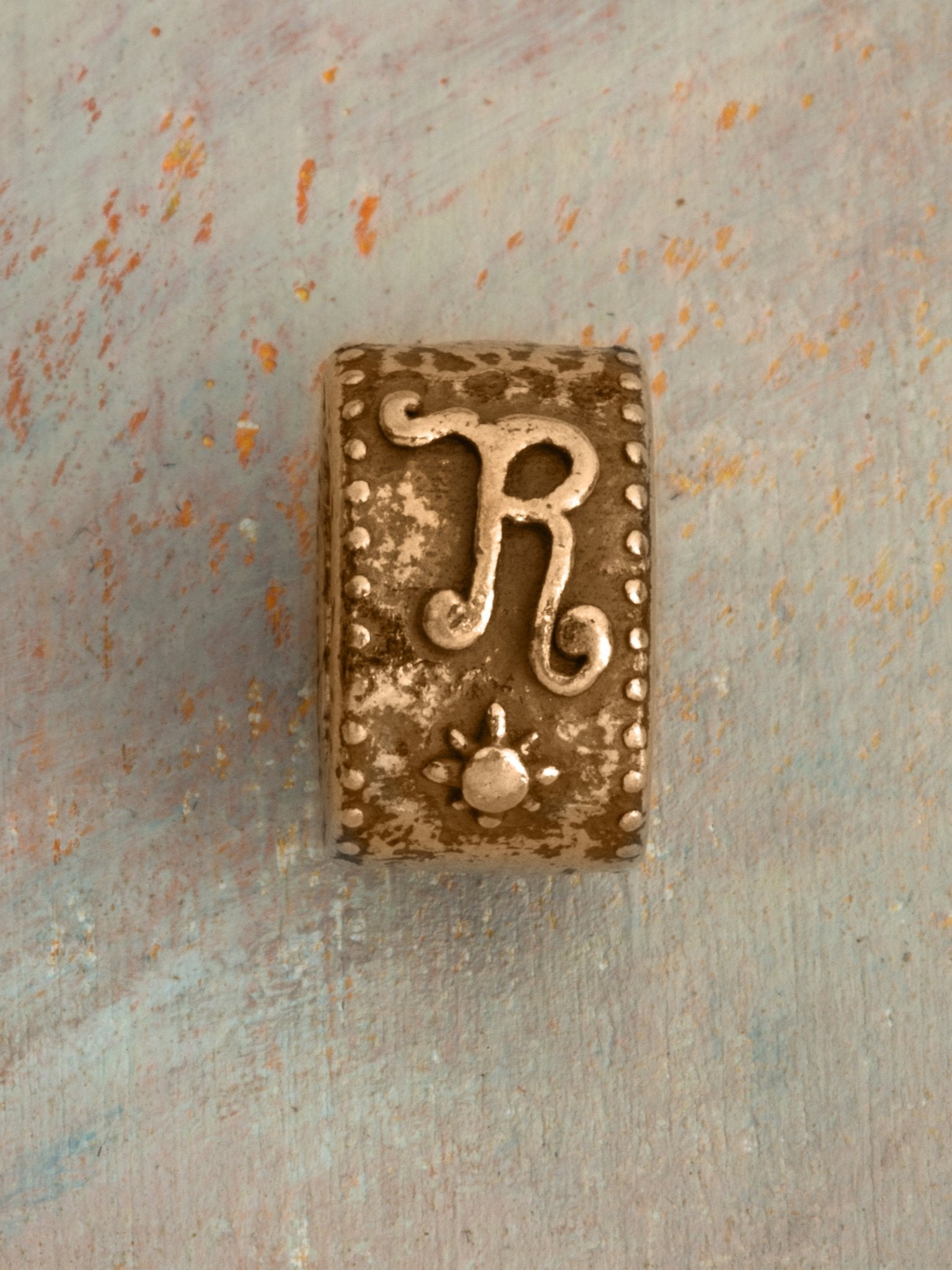Initial Talismans Charm 14k Yellow Gold - Jes MaHarry