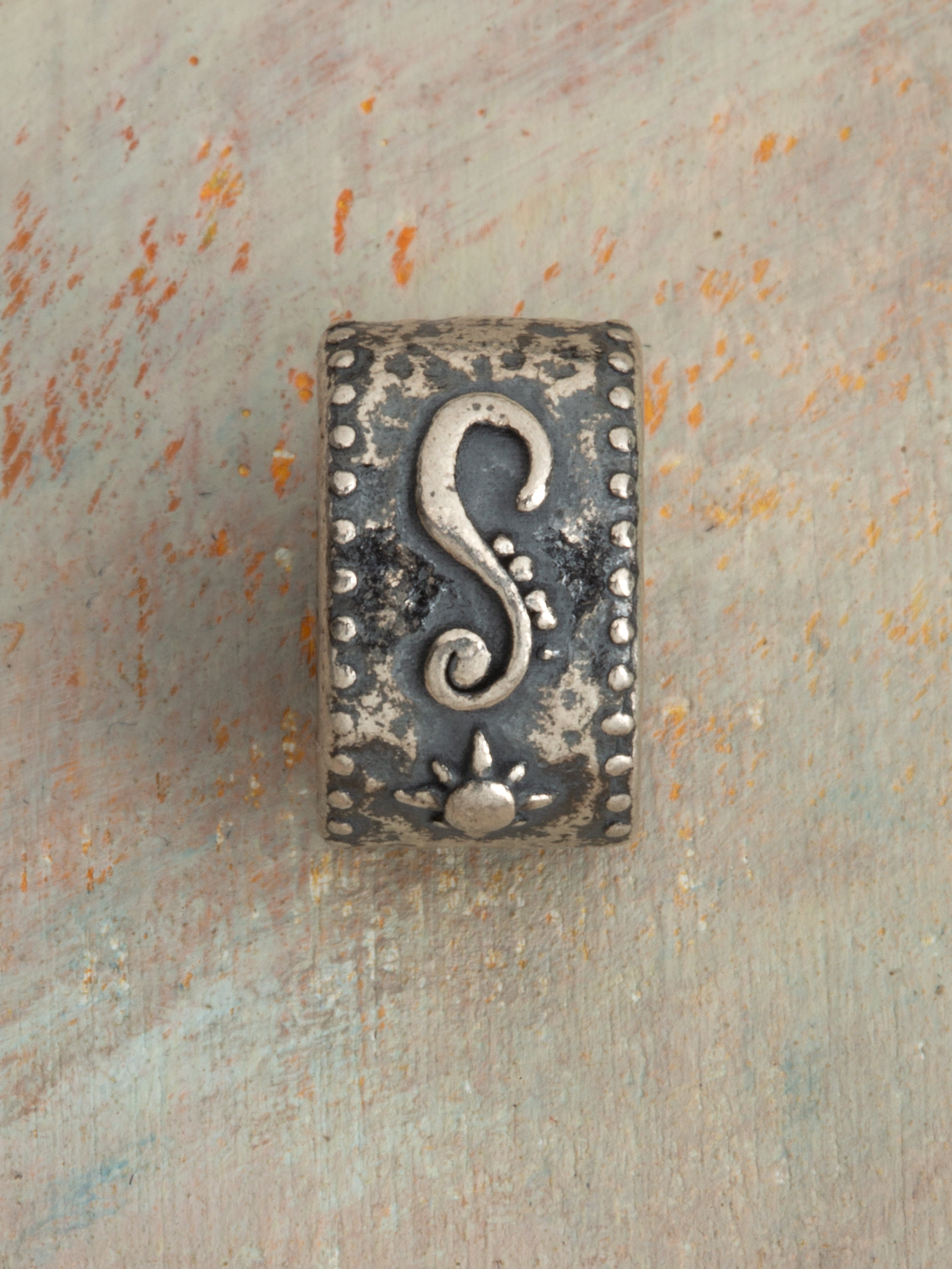 Initial Talismans Charm Sterling Silver